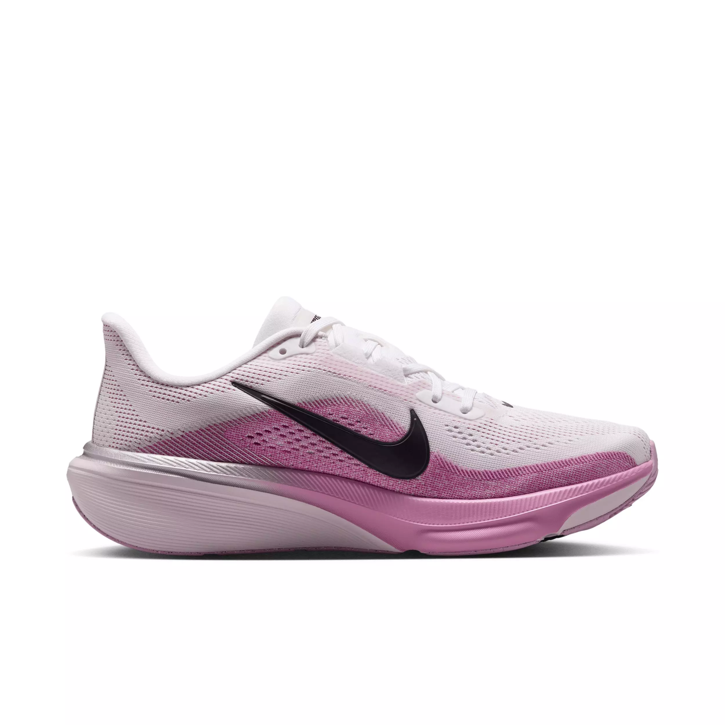 Nike Pegasus 42 "White/Light Magenta/Bleached Lilac/Black" Women's Running Shoe - WHITE/LT MAGENTA/LILAC/BLACK