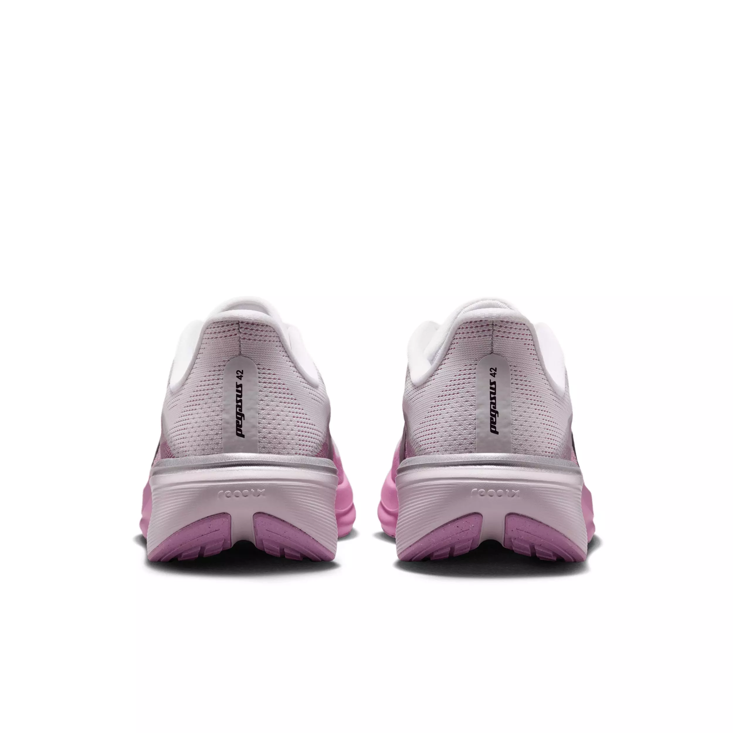 Nike Pegasus 42 "White/Light Magenta/Bleached Lilac/Black" Women's Running Shoe - WHITE/LT MAGENTA/LILAC/BLACK