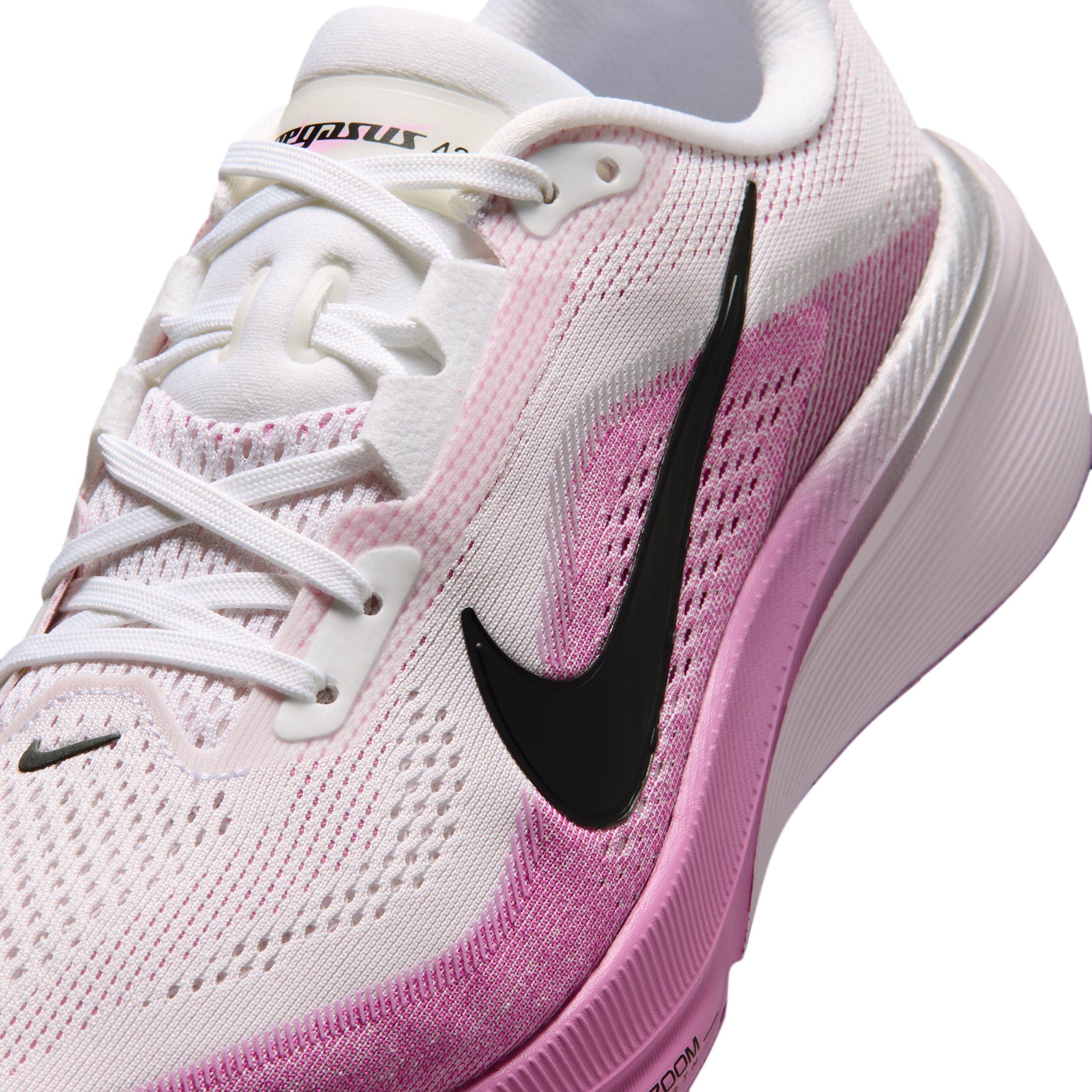 Nike Pegasus 42 "White/Light Magenta/Bleached Lilac/Black" Women's Running Shoe - WHITE/LT MAGENTA/LILAC/BLACK