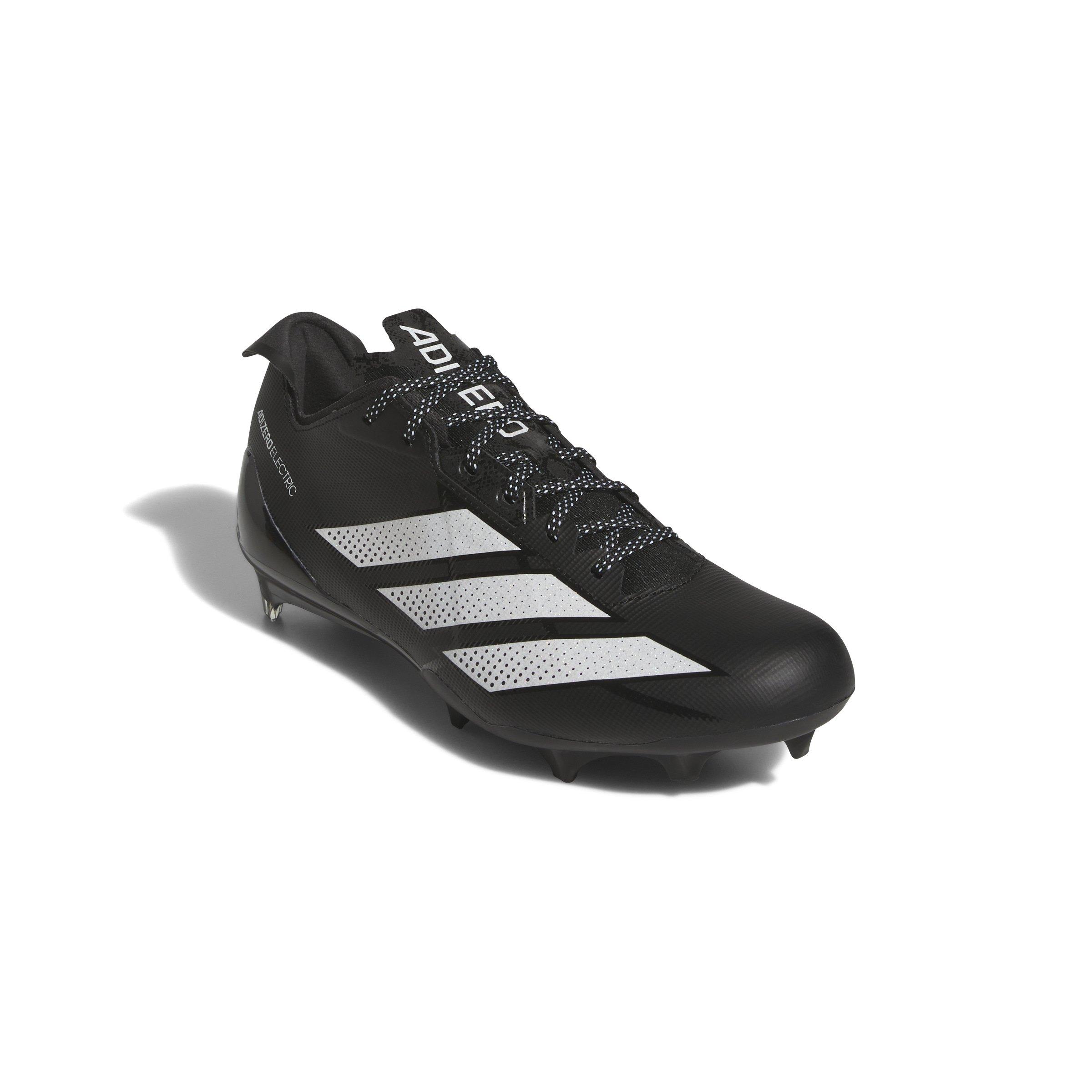 adidas Adizero Electric "Core Black/Ftwr White/Core Black" Men's Football Cleat - BLACK/WHITE/BLACK Thumbnail View 3