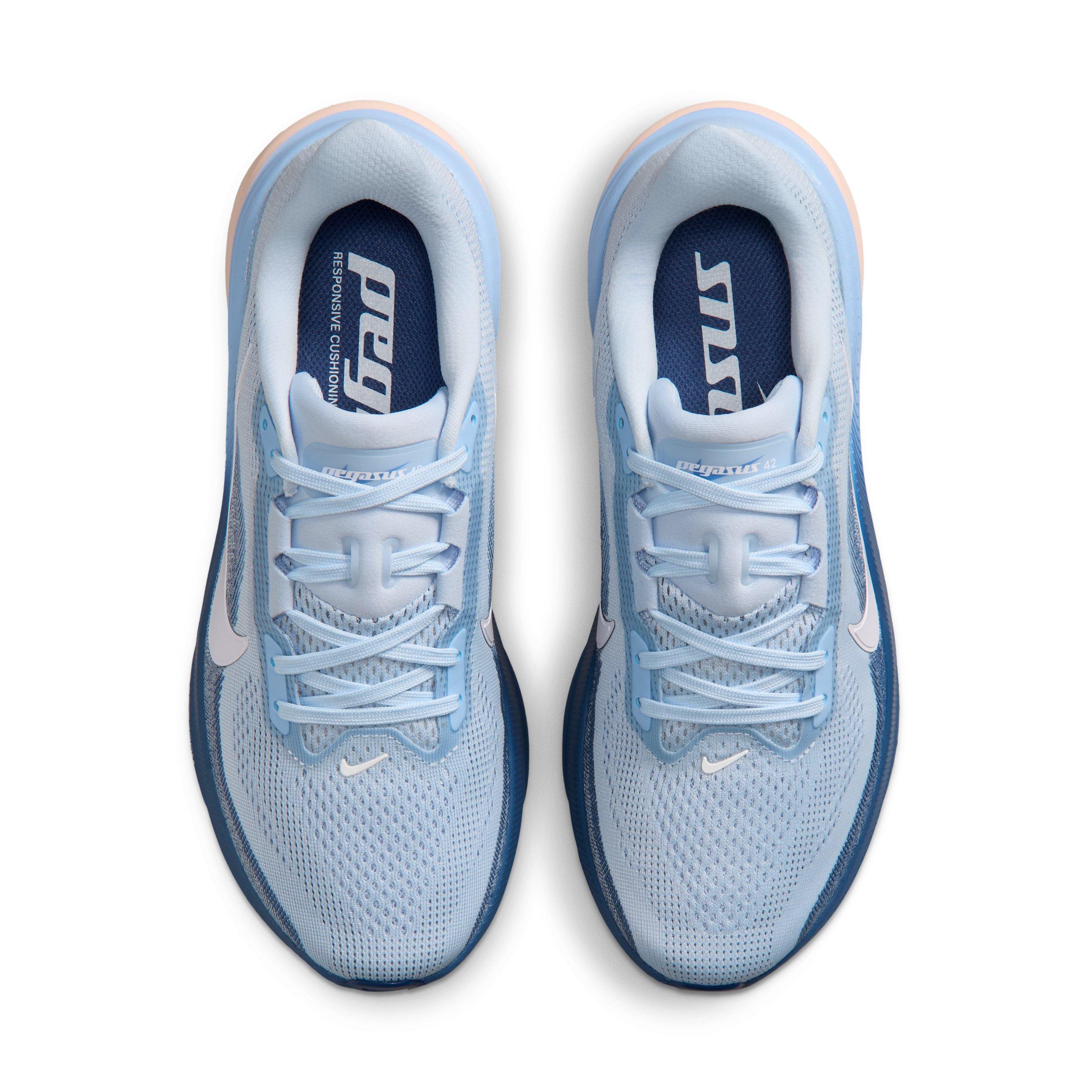 Nike Pegasus 42 "Hydrogen Blue/Mystic Navy/Aluminum/White" Women's Running Shoe - BLUE/NAVY/ALUMINUM/WHITE