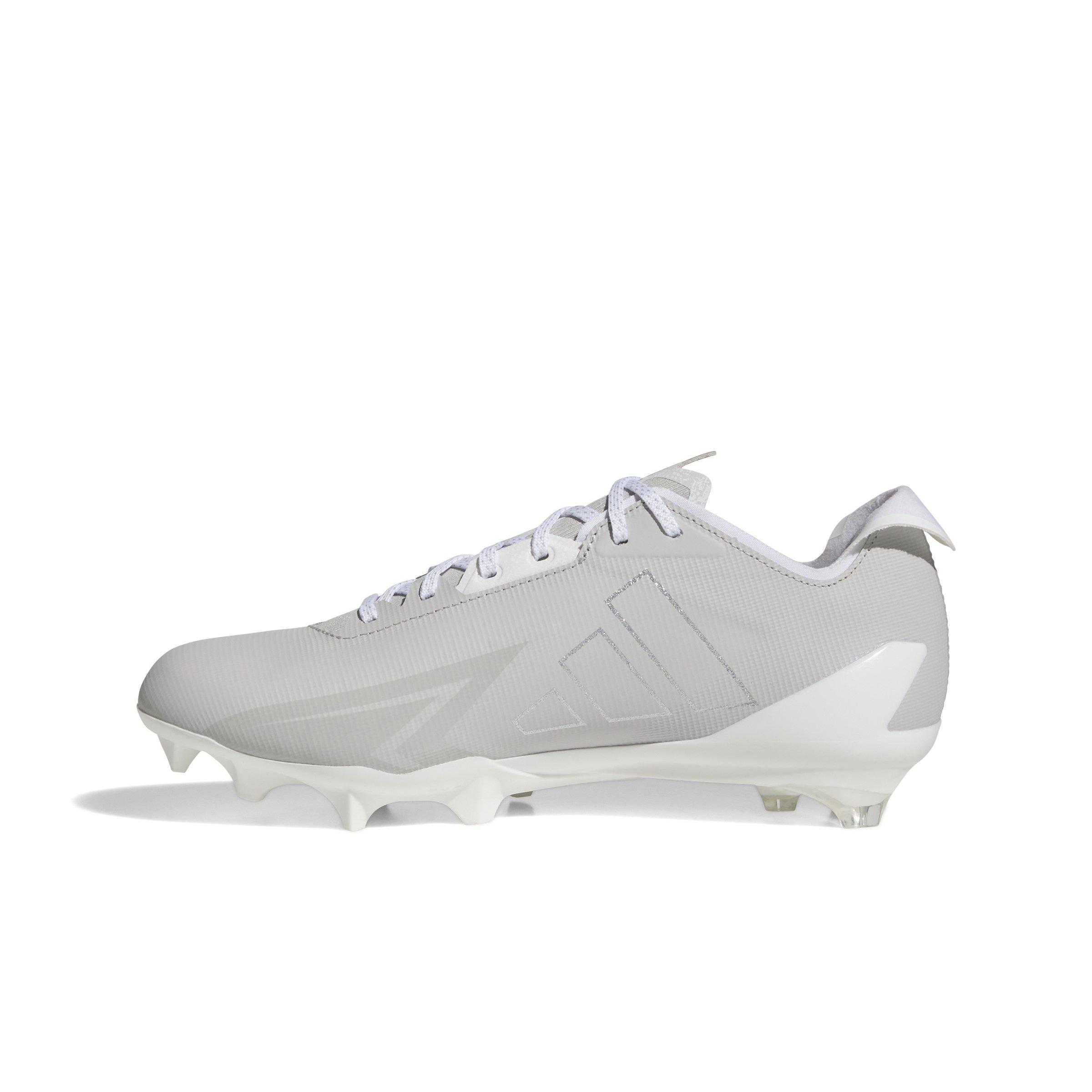 adidas Adizero Electric "Grey Two/Silver Metallic/Ftwr White" Men's Football Cleat - GREY/SILVER/WHITE Thumbnail View 2