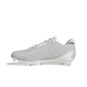 adidas Adizero Electric "Grey Two/Silver Metallic/Ftwr White" Men's Football Cleat