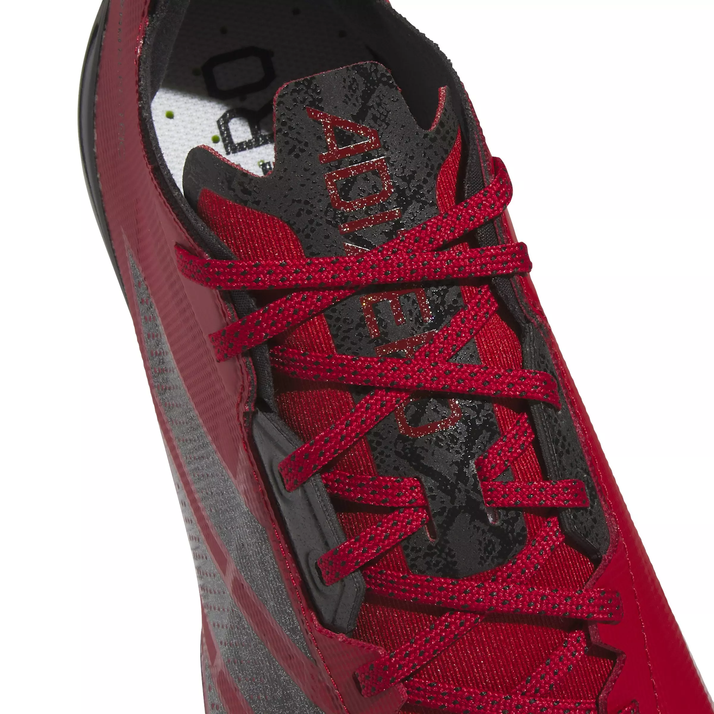 adidas Adizero Electric "Team Power Red 2/Core Black/Team Power Red 2" Men's Football Cleat - RED/BLACK/RED