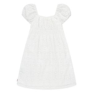 Levi's Little Girls' Eyelet Short Sleeve Dress - White