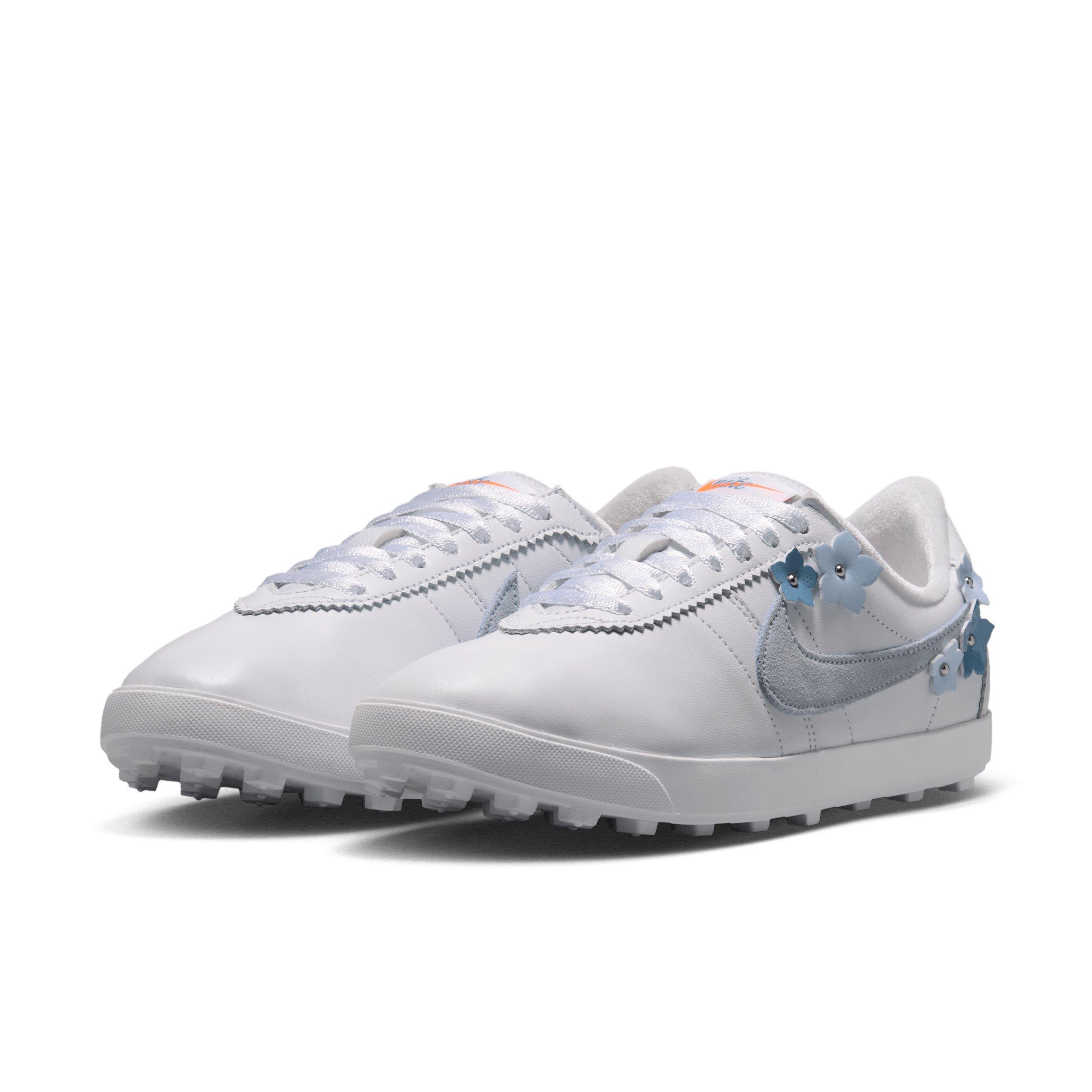 Nike Astrograbber "White/Work Blue/Hydrogen Blue" Women's Shoe - WHITE/BLUE/BLUE Thumbnail View 3