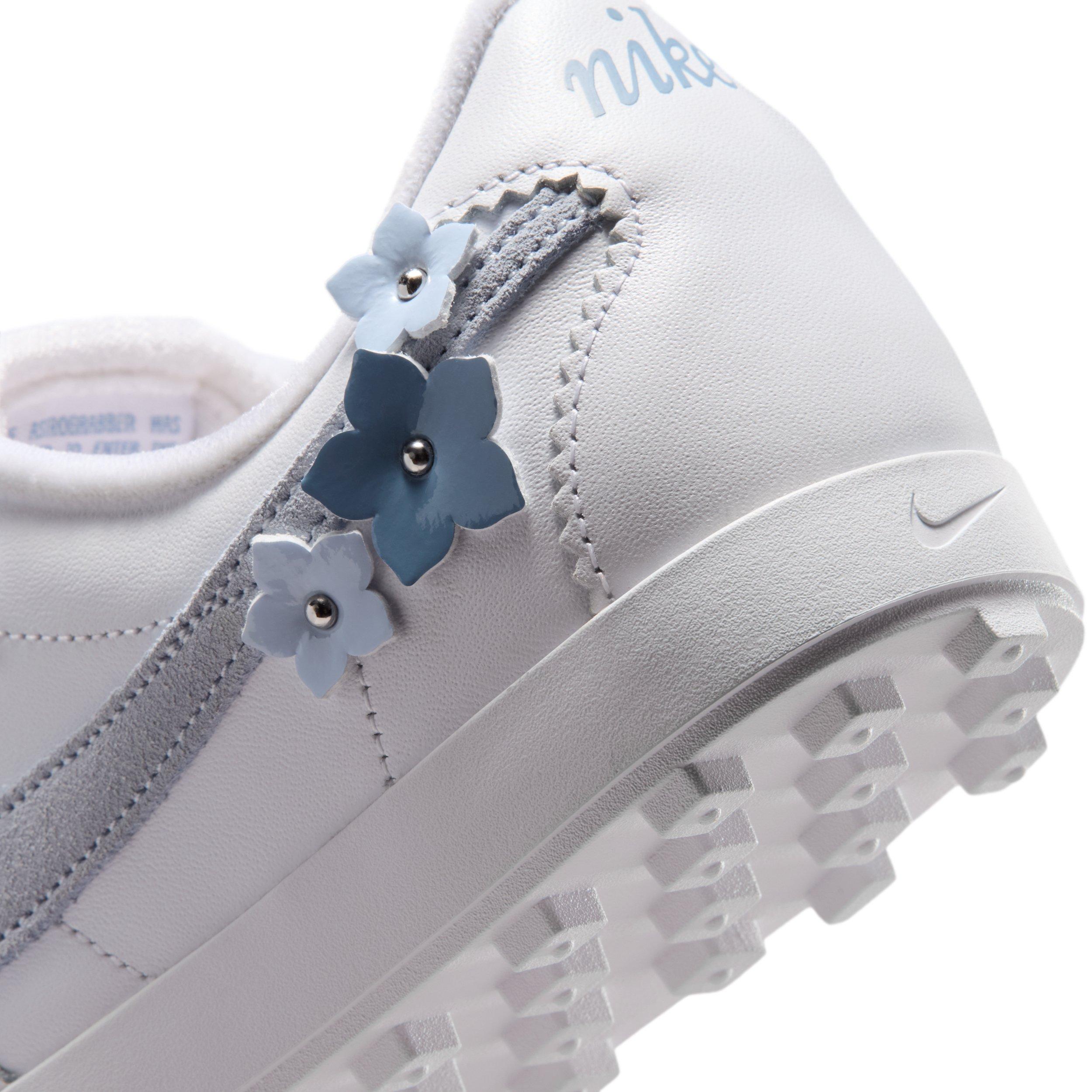Nike Astrograbber "White/Work Blue/Hydrogen Blue" Women's Shoe - WHITE/BLUE/BLUE Thumbnail View 8