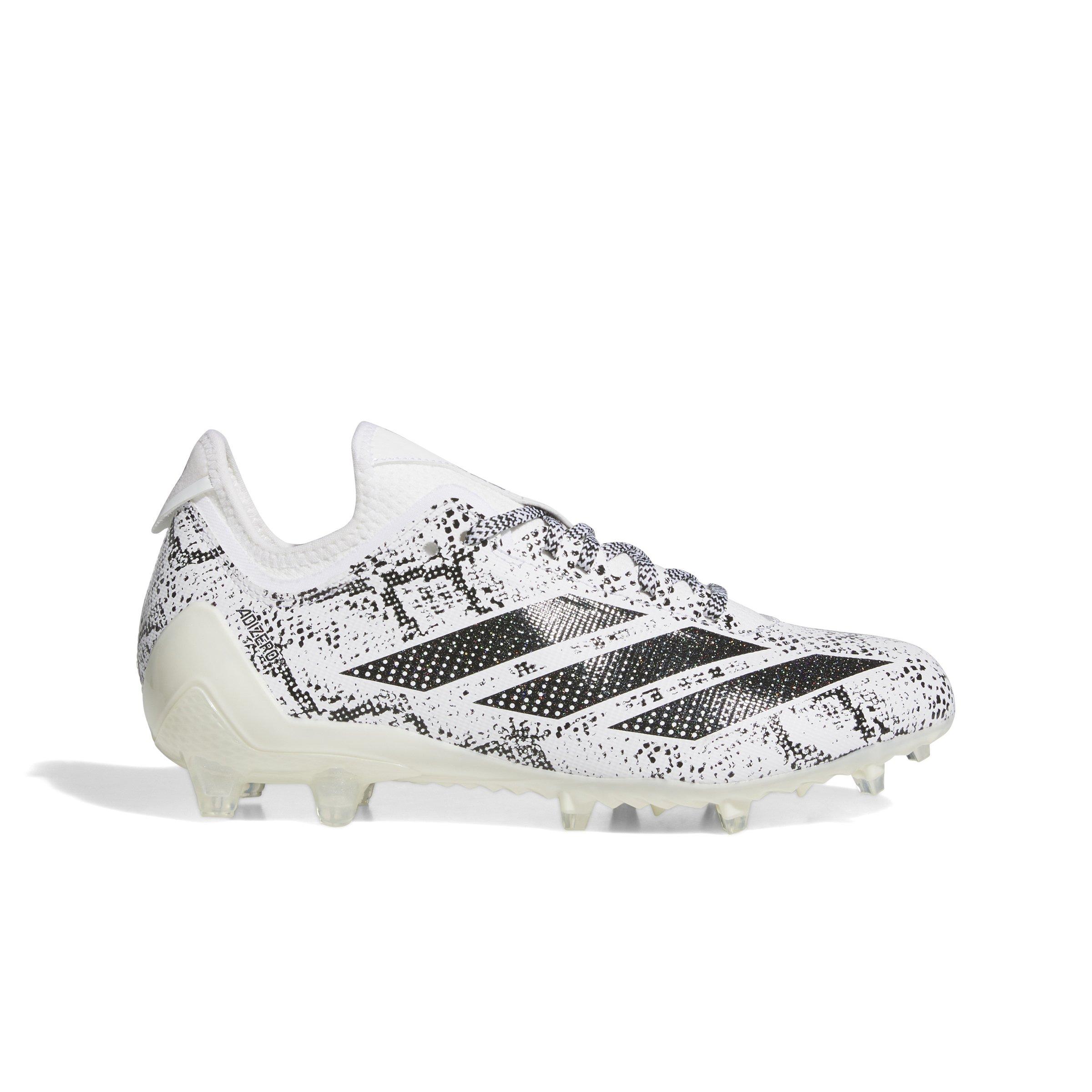 adidas Adizero Electric.1 "Ftwr White/Core Black/Ftwr White" Men's Football Cleat - WHITE/BLACK/WHITE Thumbnail View 1