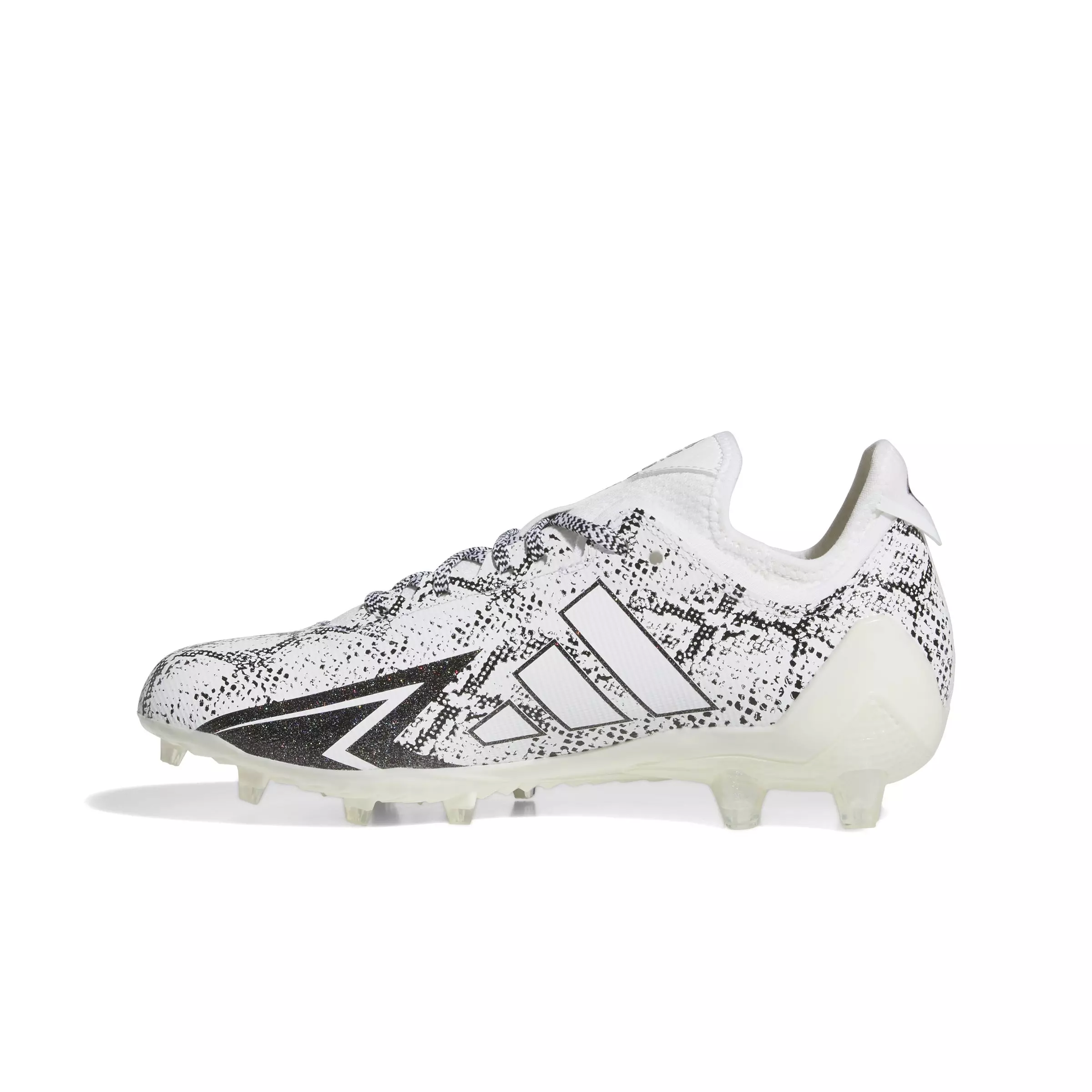 adidas Adizero Electric.1 "Ftwr White/Core Black/Ftwr White" Men's Football Cleat - WHITE/BLACK/WHITE