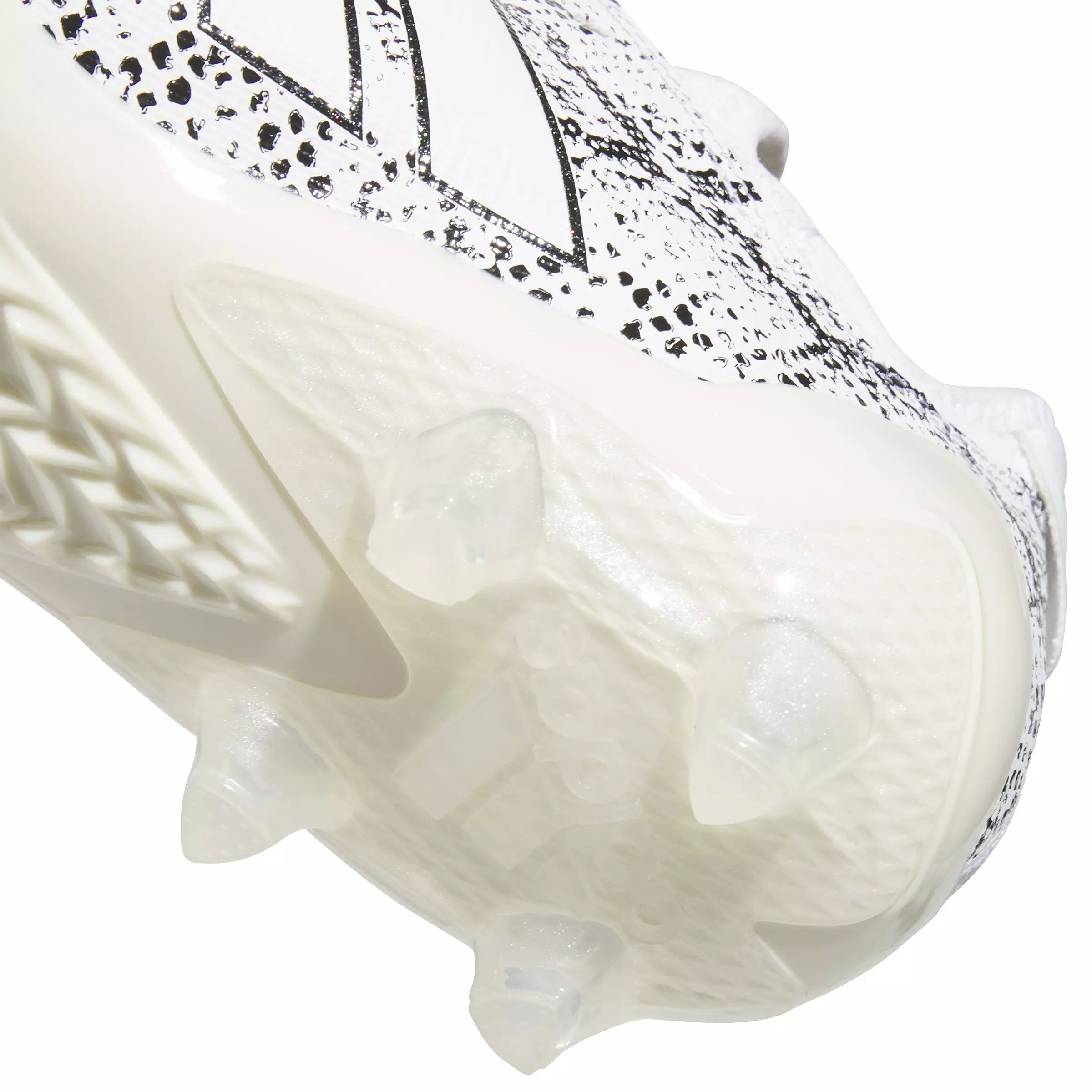 adidas Adizero Electric.1 "Ftwr White/Core Black/Ftwr White" Men's Football Cleat - WHITE/BLACK/WHITE