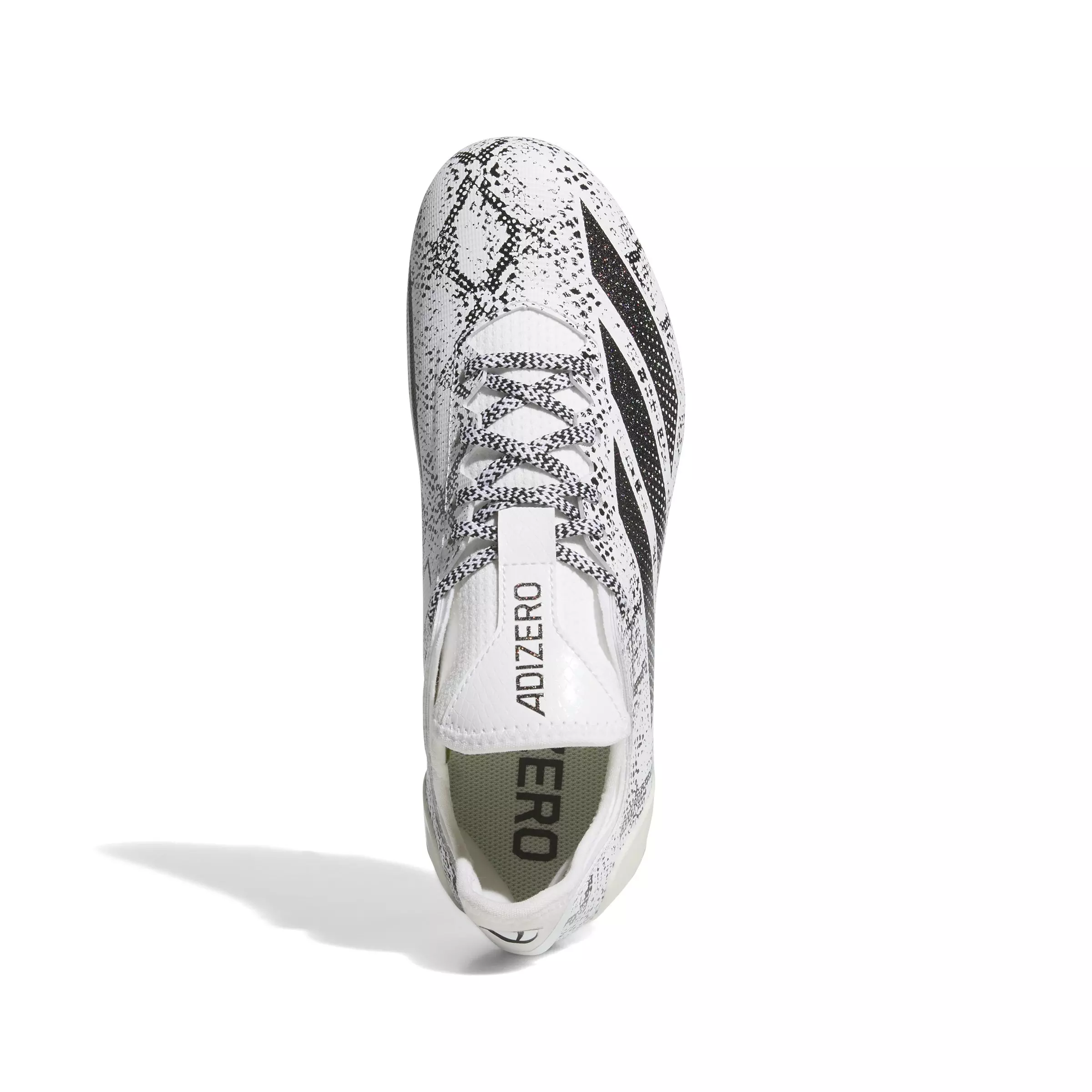 adidas Adizero Electric.1 "Ftwr White/Core Black/Ftwr White" Men's Football Cleat - WHITE/BLACK/WHITE