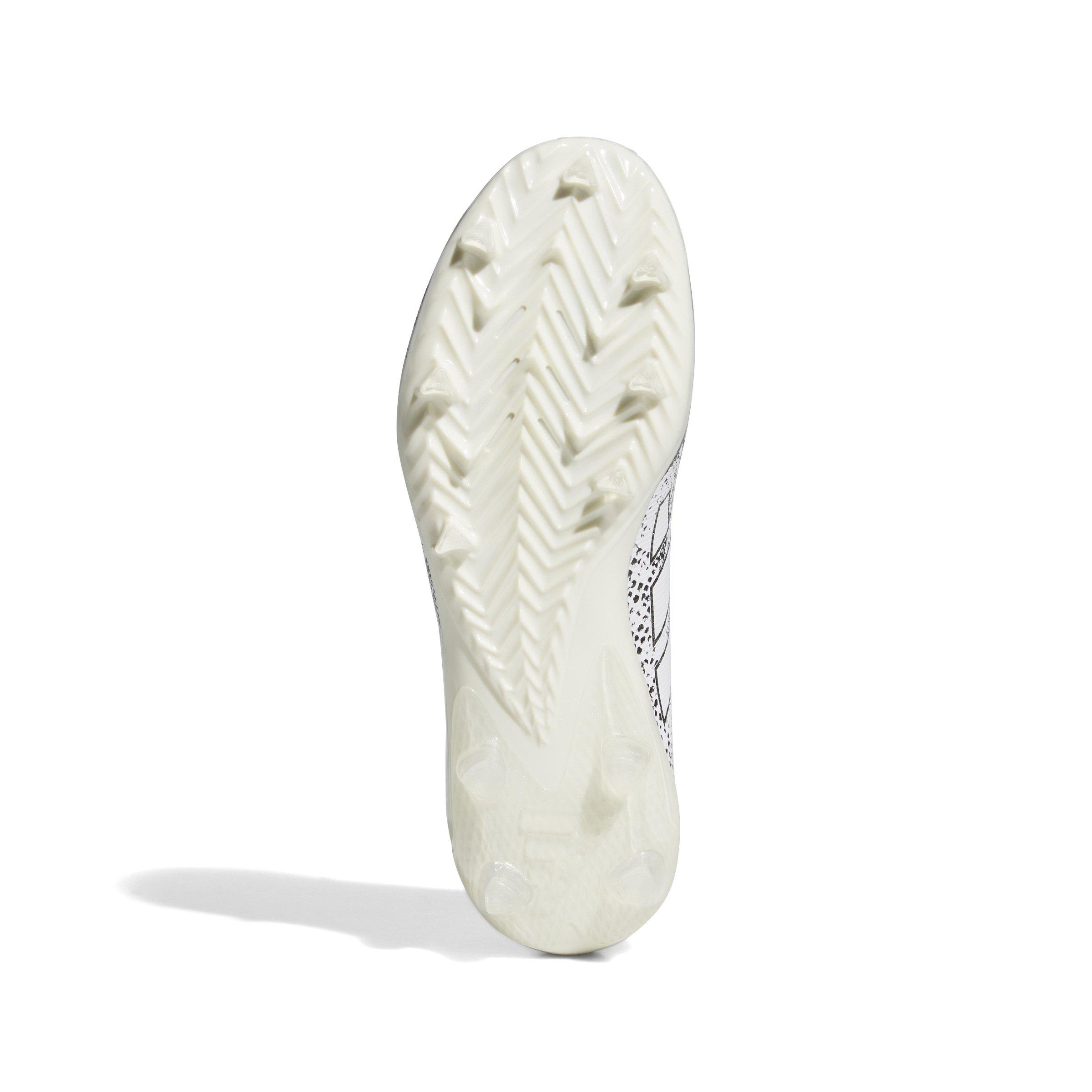 adidas Adizero Electric.1 "Ftwr White/Core Black/Ftwr White" Men's Football Cleat - WHITE/BLACK/WHITE Thumbnail View 8