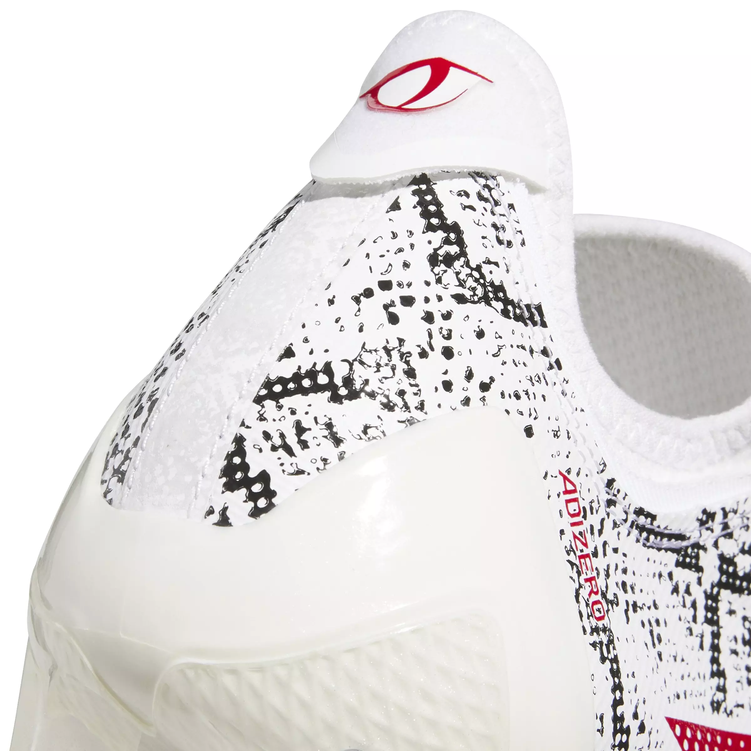 adidas Adizero Electric.1 "Ftwr White/Team Power Red 2/Core Black" Men's Football Cleat - WHITE/RED/BLACK