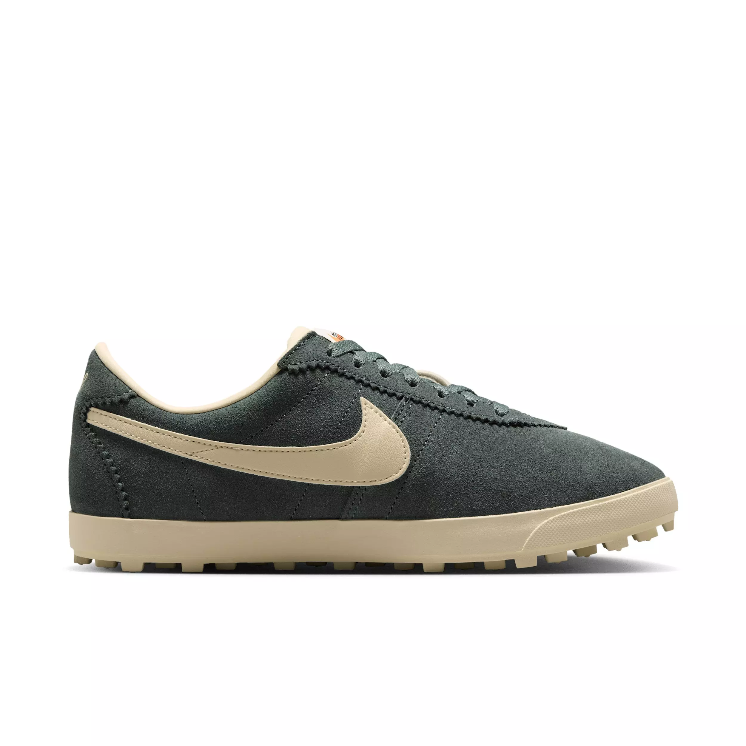 Nike Astrograbber Suede "Camo Green/Sail/Muslin" Women's Shoe - GREEN/SAIL/MUSLIN