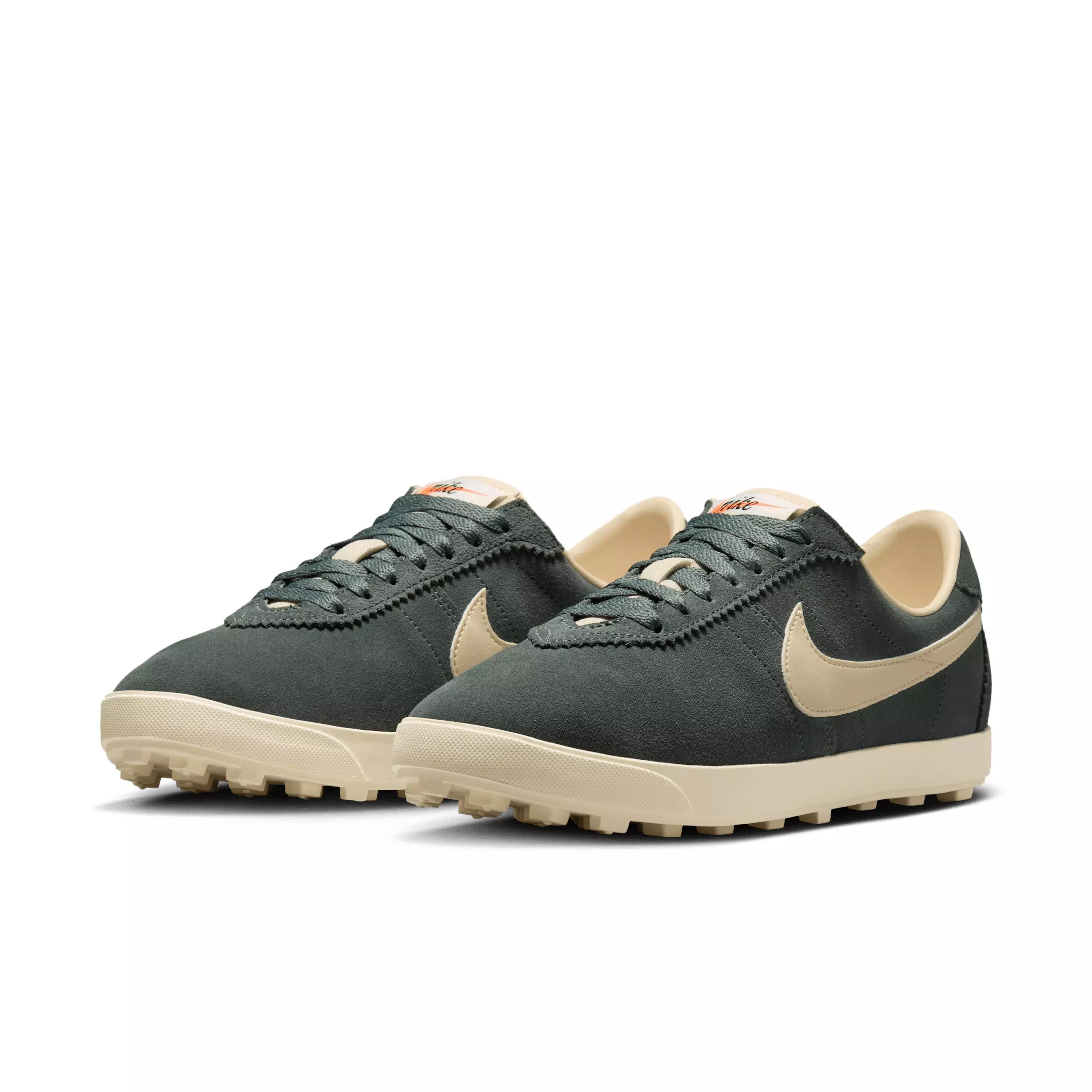 Nike Astrograbber Suede "Camo Green/Sail/Muslin" Women's Shoe - GREEN/SAIL/MUSLIN