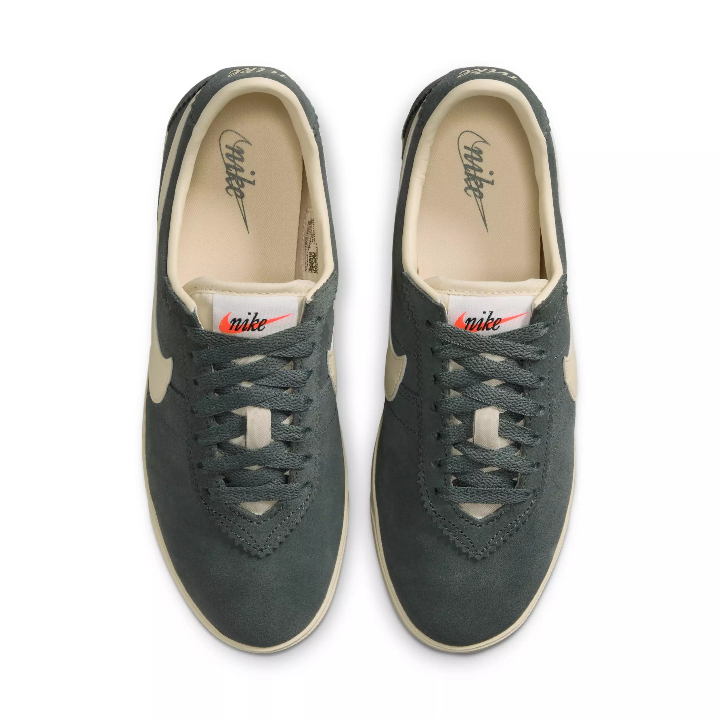 Nike Astrograbber Suede "Camo Green/Sail/Muslin" Women's Shoe - GREEN/SAIL/MUSLIN