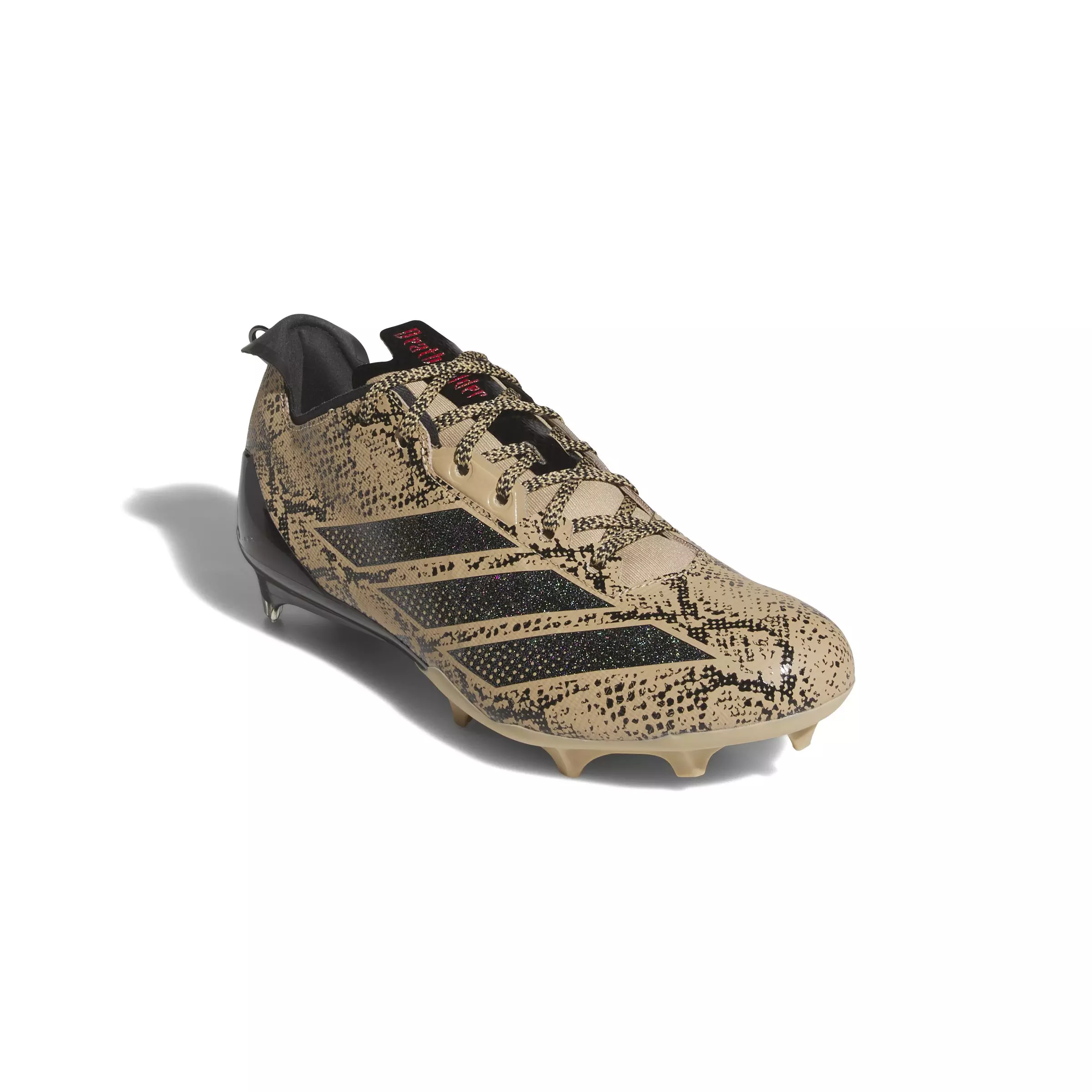 adidas Adizero Electric 7v7 "Warm Sandstone/Core Black/Preloved Bronze" Men's Football Cleat - SANDSTONE/BLACK/BRONZE