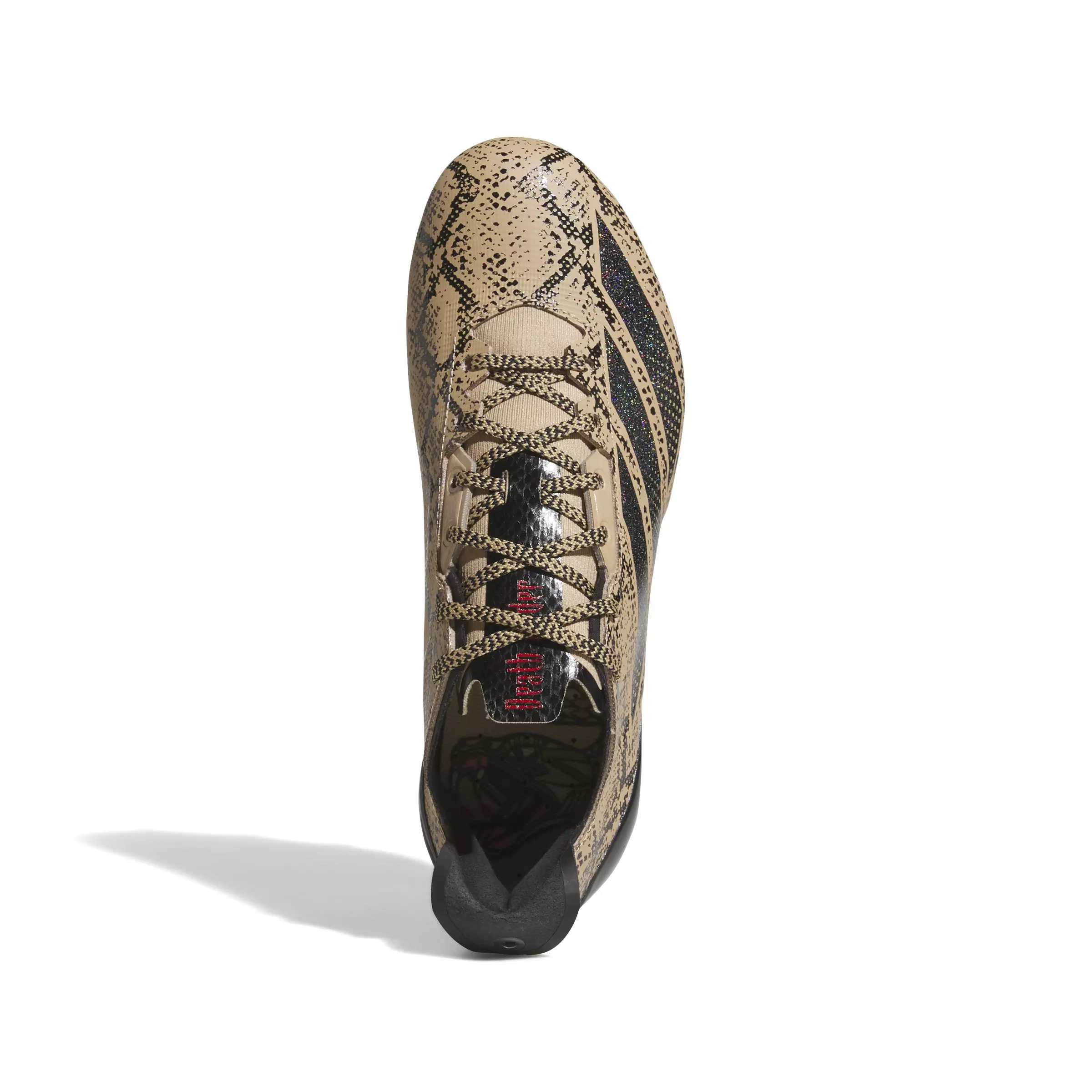 adidas Adizero Electric 7v7 "Warm Sandstone/Core Black/Preloved Bronze" Men's Football Cleat - SANDSTONE/BLACK/BRONZE