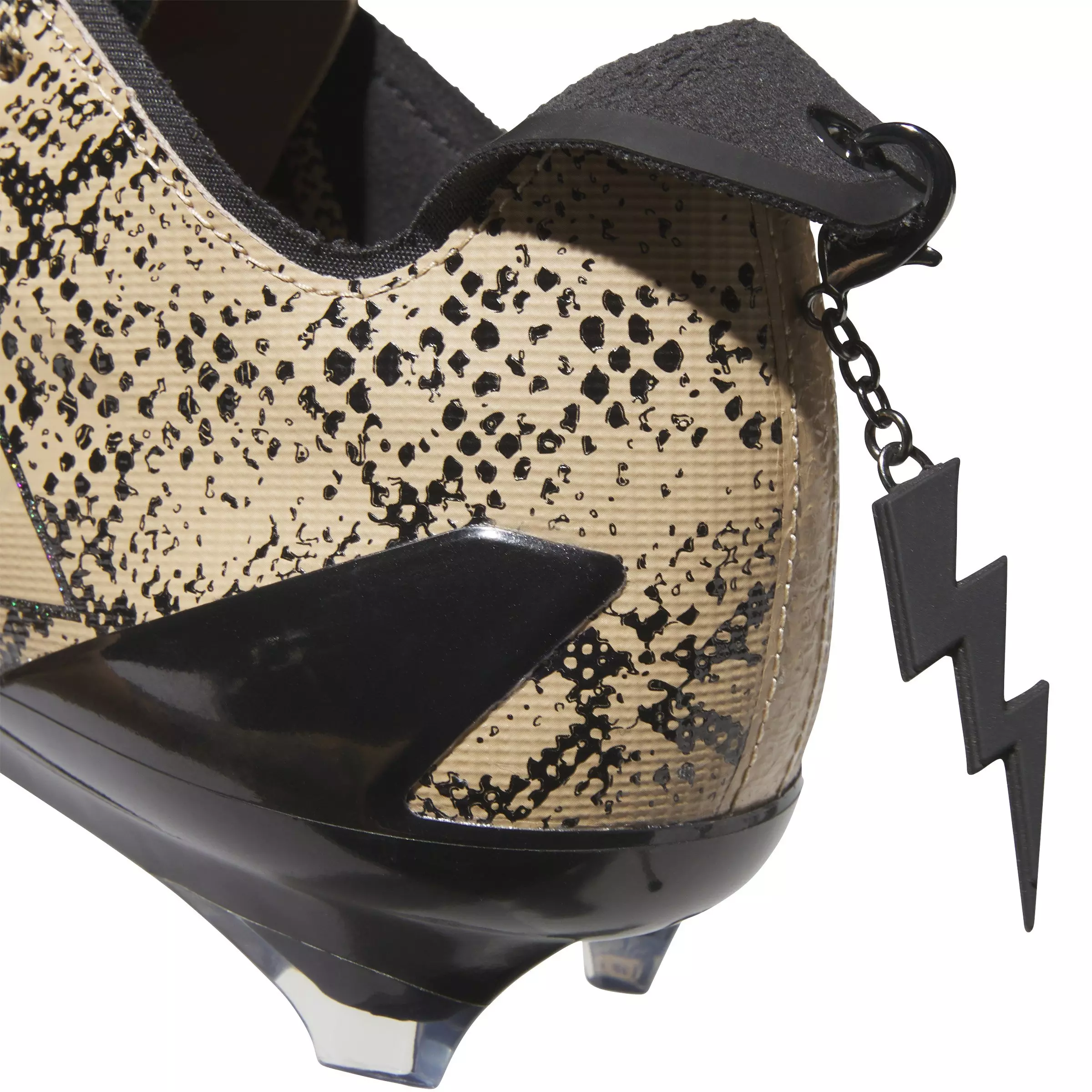 adidas Adizero Electric 7v7 "Warm Sandstone/Core Black/Preloved Bronze" Men's Football Cleat - SANDSTONE/BLACK/BRONZE