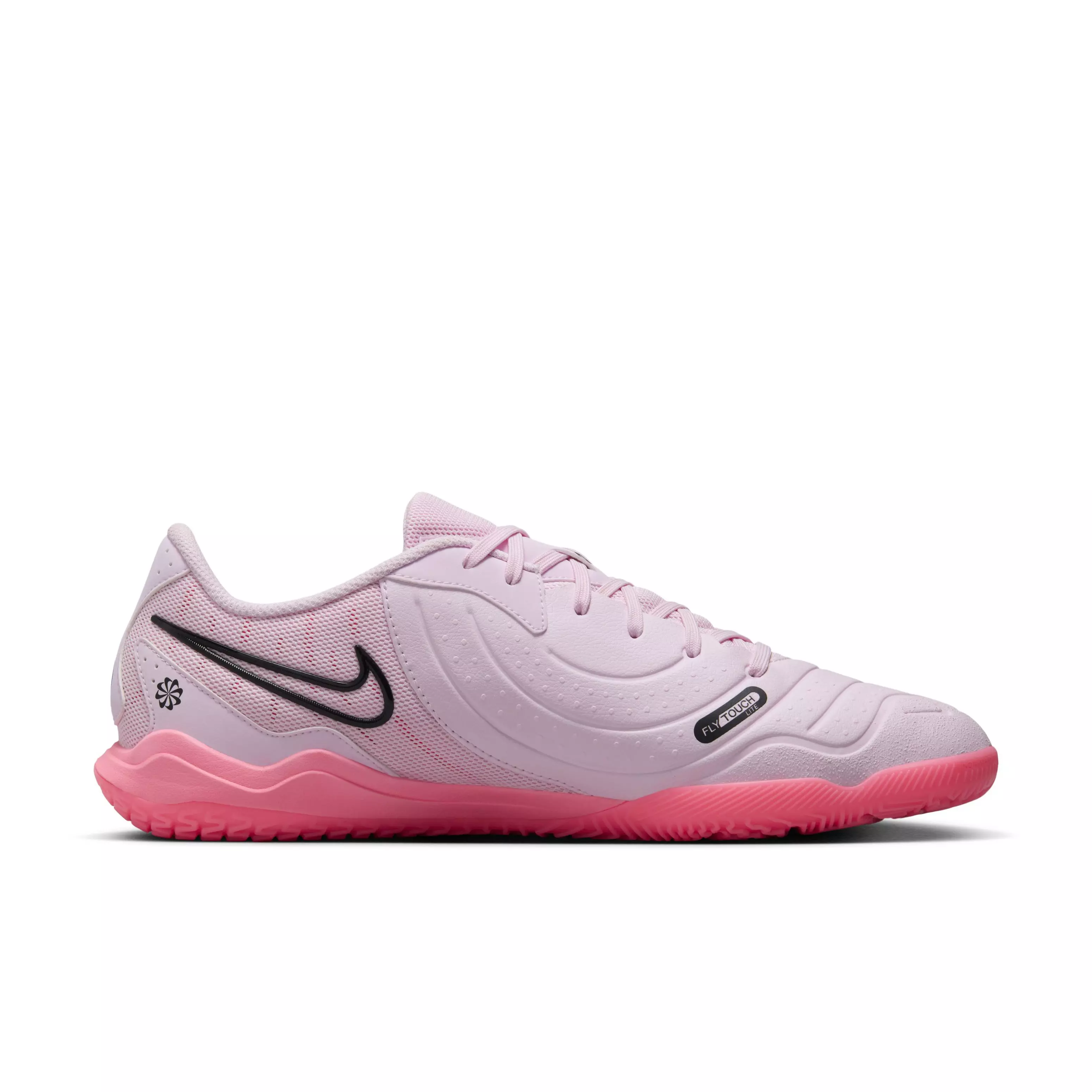 Nike Tiempo Legend 10 Academy Indoor "Pink Foam/Port Wine" Men's Soccer Shoe - PINK/WINE