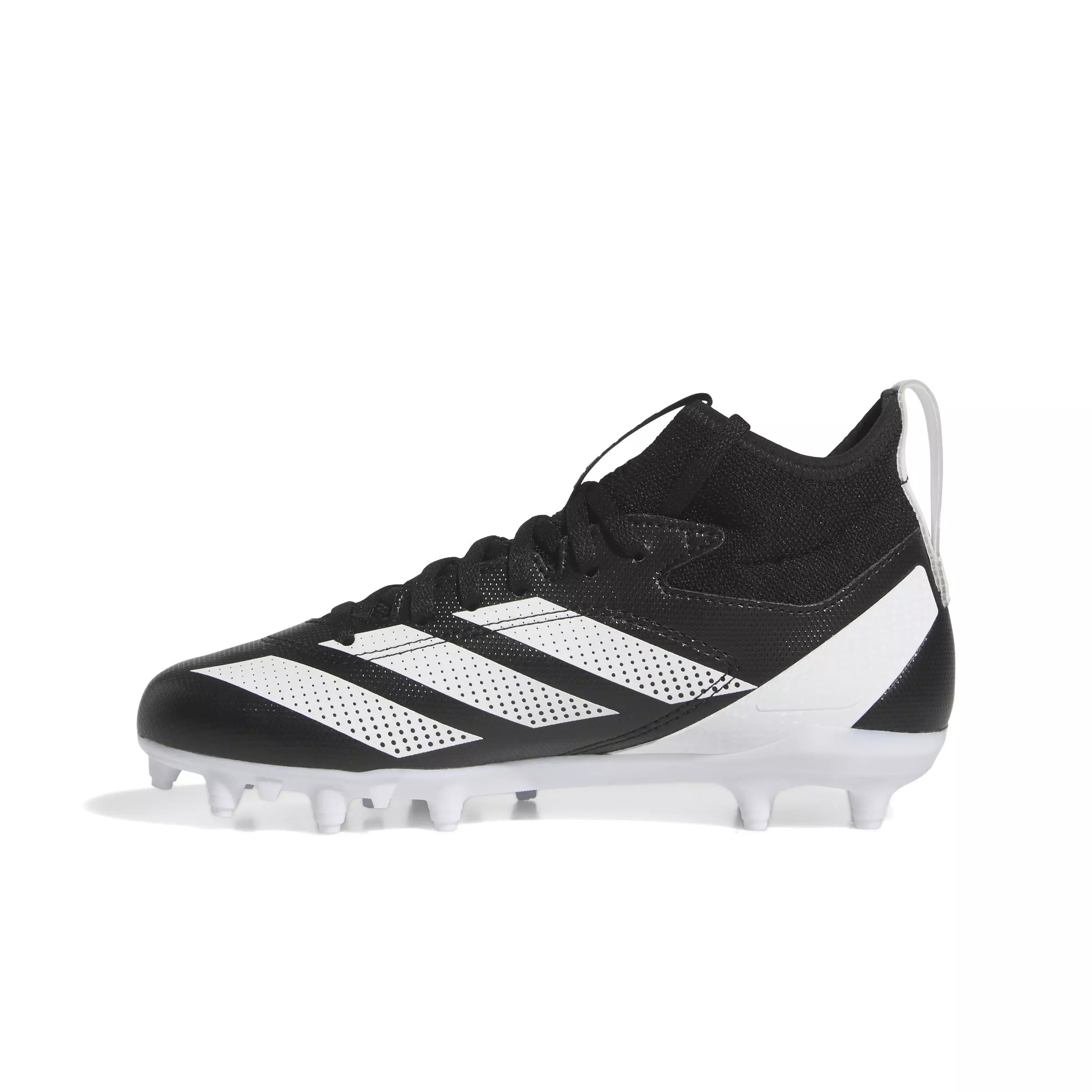 adidas Adizero Impact.2 "Core Black/Cloud White" Grade School Kids' Football Cleat - BLACK/WHITE
