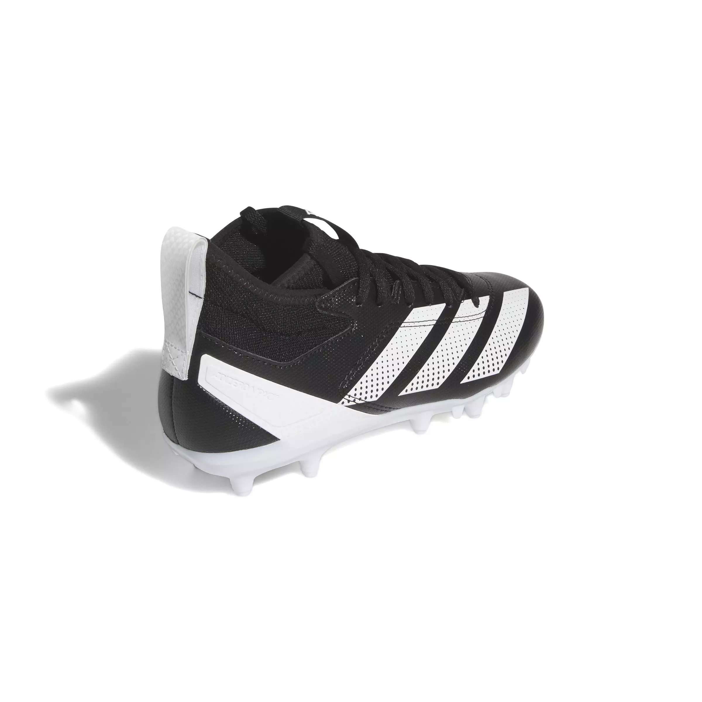 adidas Adizero Impact.2 "Core Black/Cloud White" Grade School Kids' Football Cleat - BLACK/WHITE