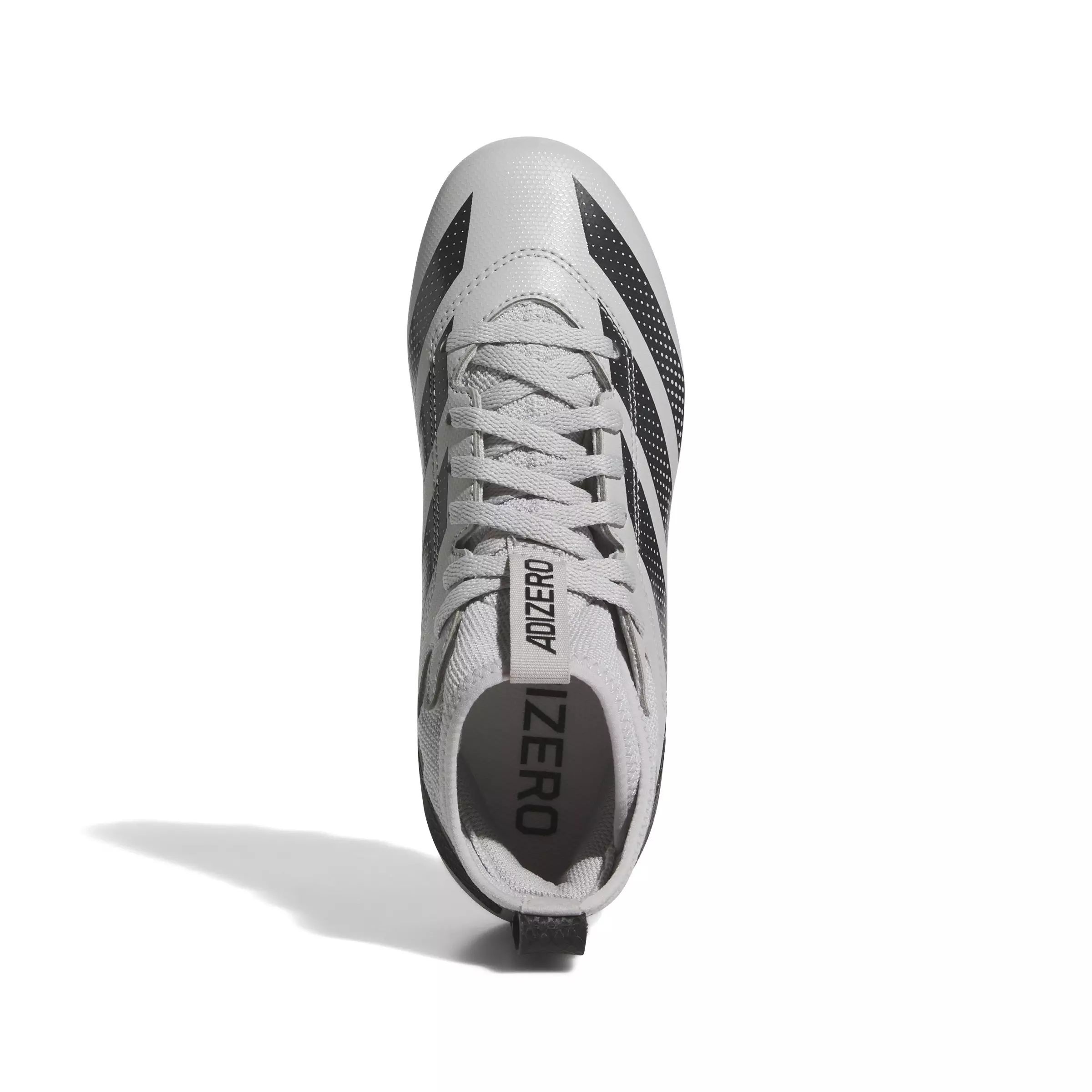 adidas Adizero Impact.2 "Grey Two/Core Black" Grade School Kids' American Football Cleat - GREY/BLACK