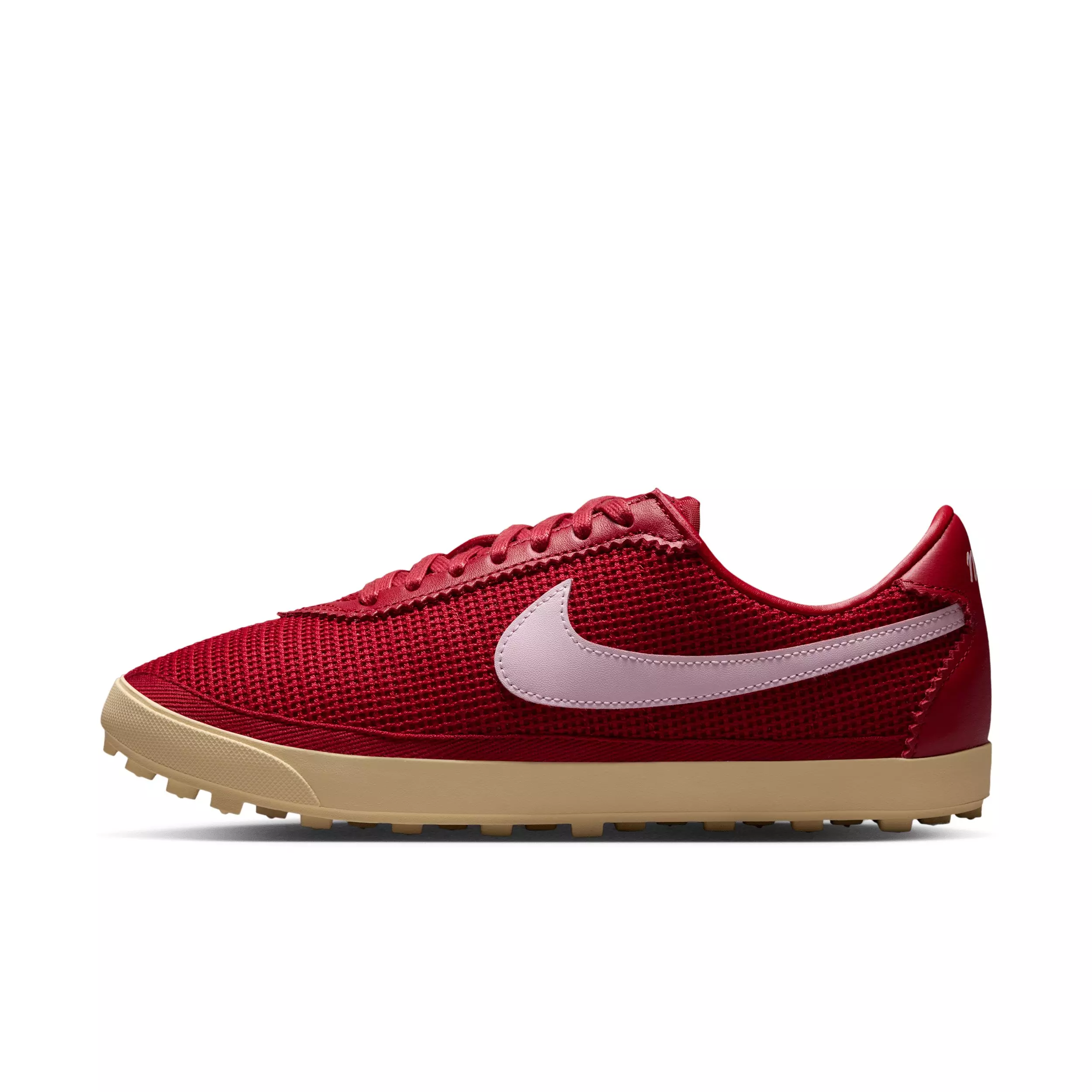 Nike Astrograbber Textile "Tough Red/Muslin/Sail/Pink Foam" Women's Shoe - RED/MUSLIN/SAIL/PINK