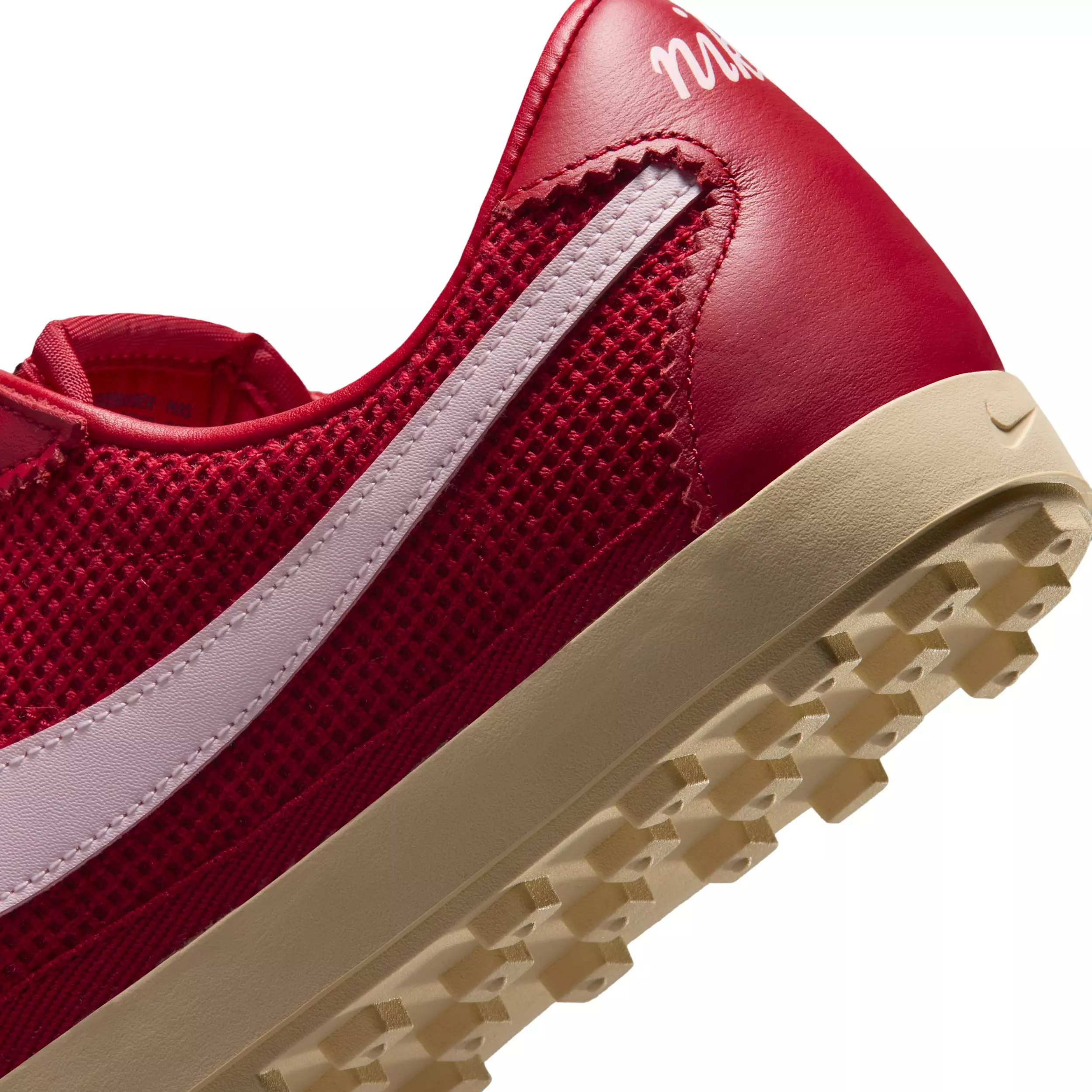Nike Astrograbber Textile "Tough Red/Muslin/Sail/Pink Foam" Women's Shoe - RED/MUSLIN/SAIL/PINK