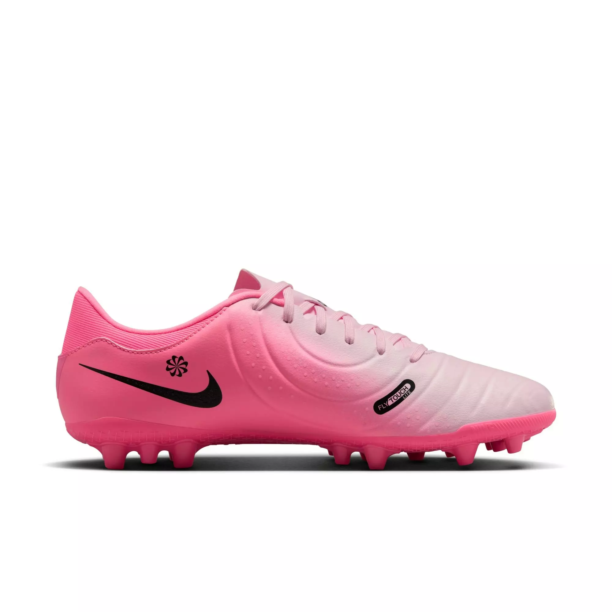 Nike Tiempo Legend 10 Academy AG "Pink/White/Black" Men's Soccer Cleat - PINK/WHITE/BLACK