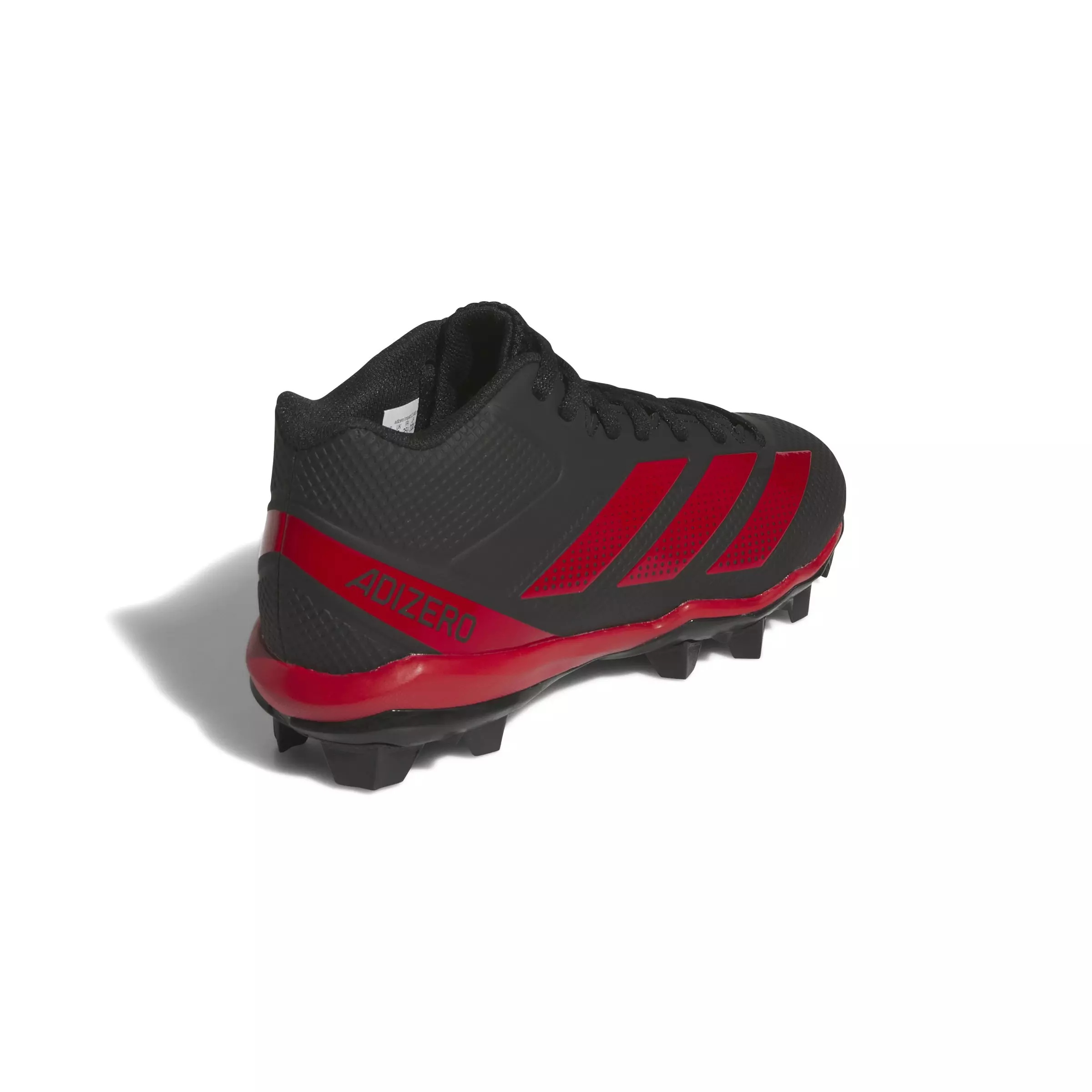 adidas Adizero Impact.2 Molded Rubber "Core Black/​Team Power Red" Grade School Kids' Football Cleat - BLACK/RED