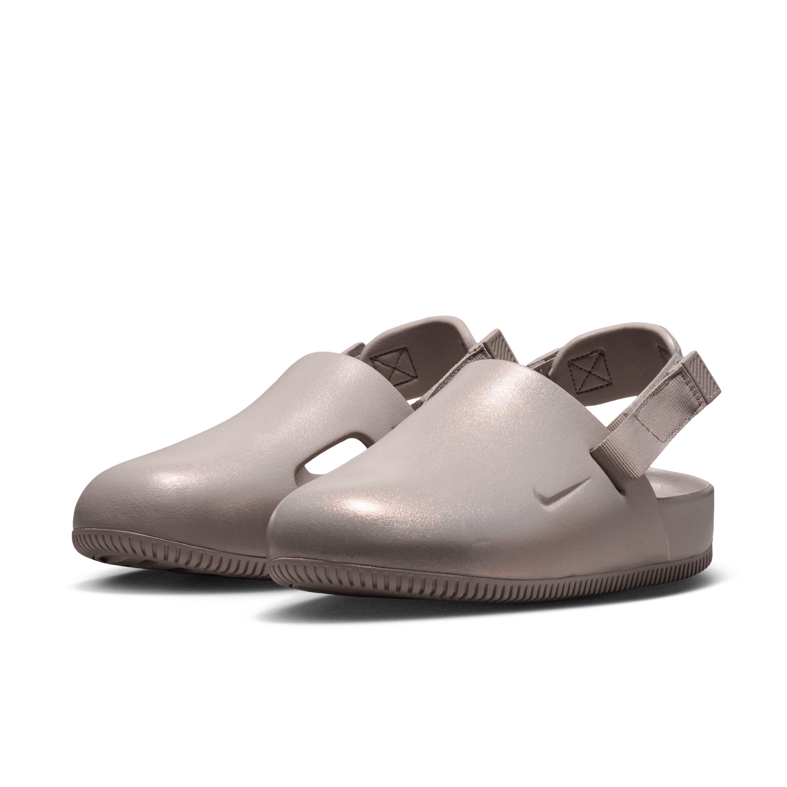 Nike Calm SE "Moon Particle/Moon Particle" Women's Mule - MOON/MOON Thumbnail View 3