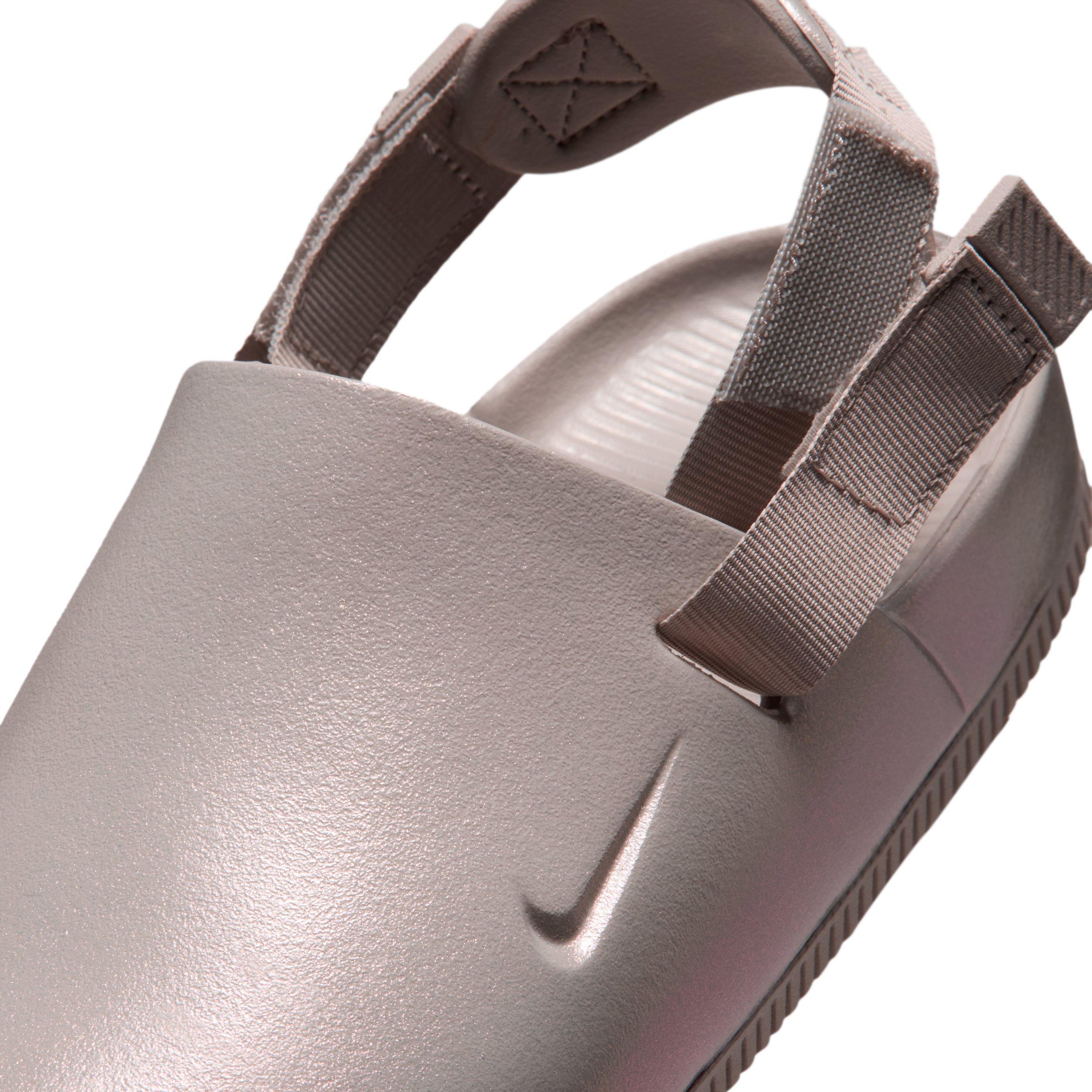Nike Calm SE "Moon Particle/Moon Particle" Women's Mule - MOON/MOON Thumbnail View 7