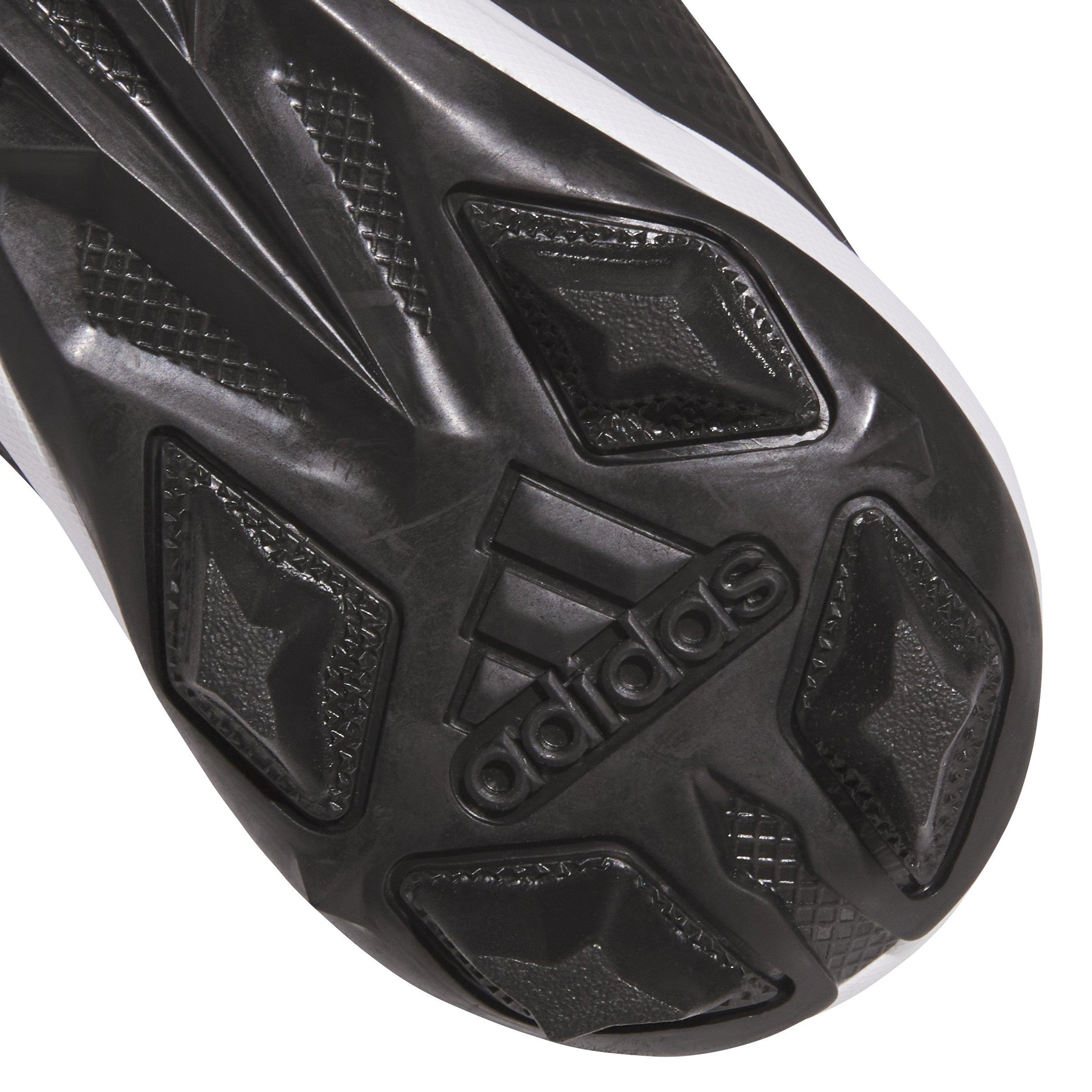 adidas Adizero Impact.2 Molded Rubber "Core Black/Cloud White" Grade School Kids' Football Cleat - BLACK/WHITE Thumbnail View 6