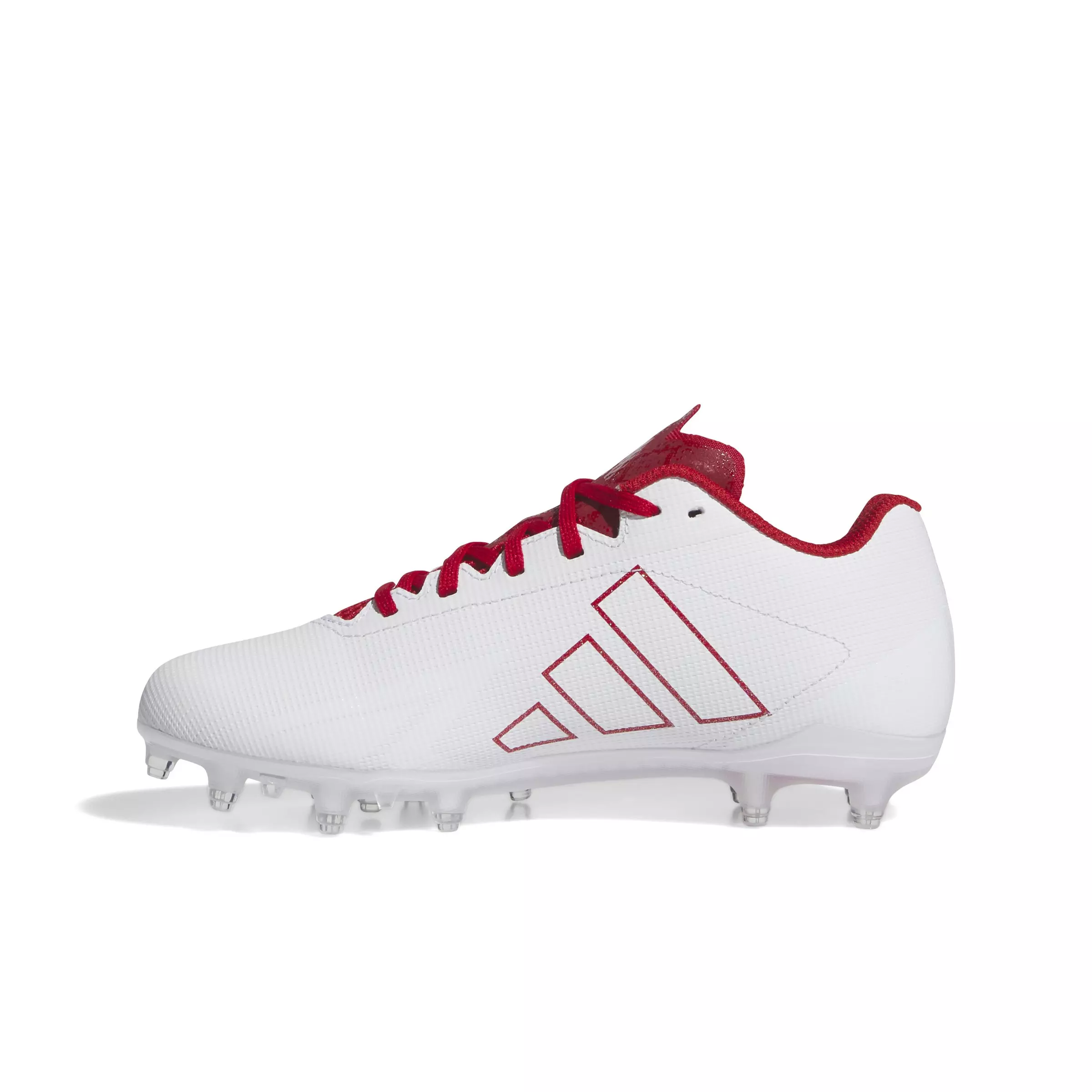 adidas Adizero Electric.2 II "Cloud White/Team Power Red​" Grade School Kids' Football Cleat - WHITE/RED