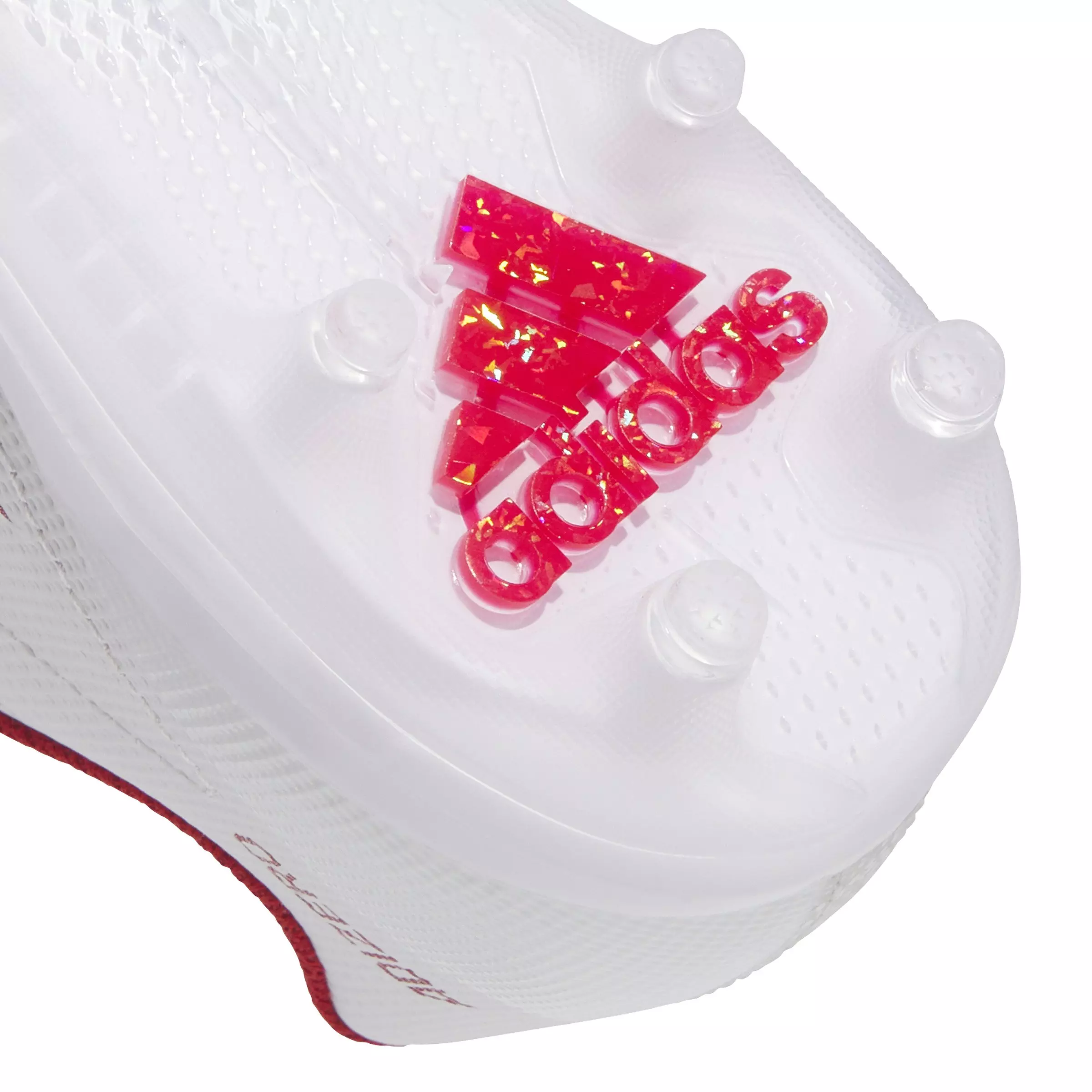 adidas Adizero Electric.2 II "Cloud White/Team Power Red​" Grade School Kids' Football Cleat - WHITE/RED