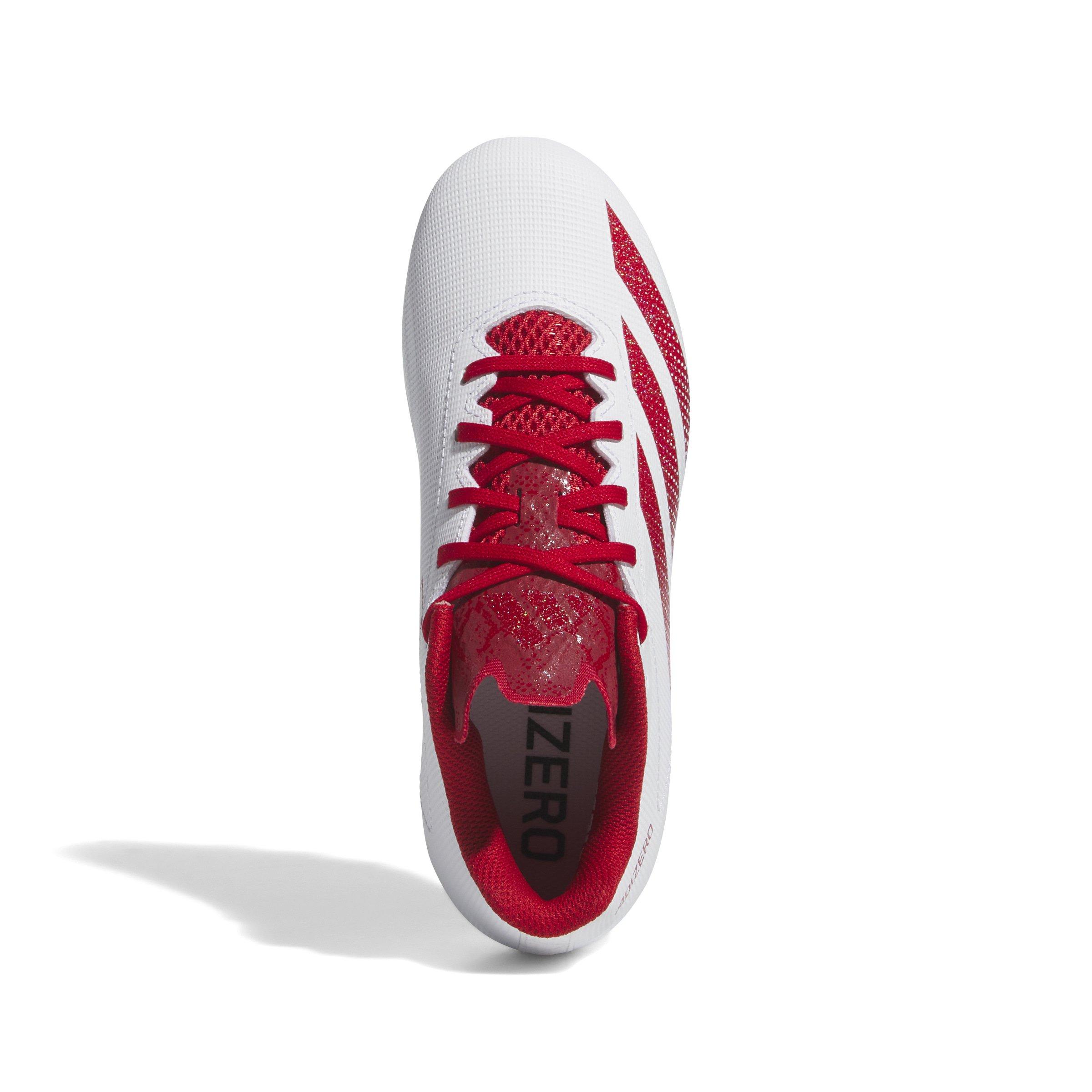 adidas Adizero Electric.2 II Grade School Kids' "Cloud White/Team Power Red​" Football Cleat
