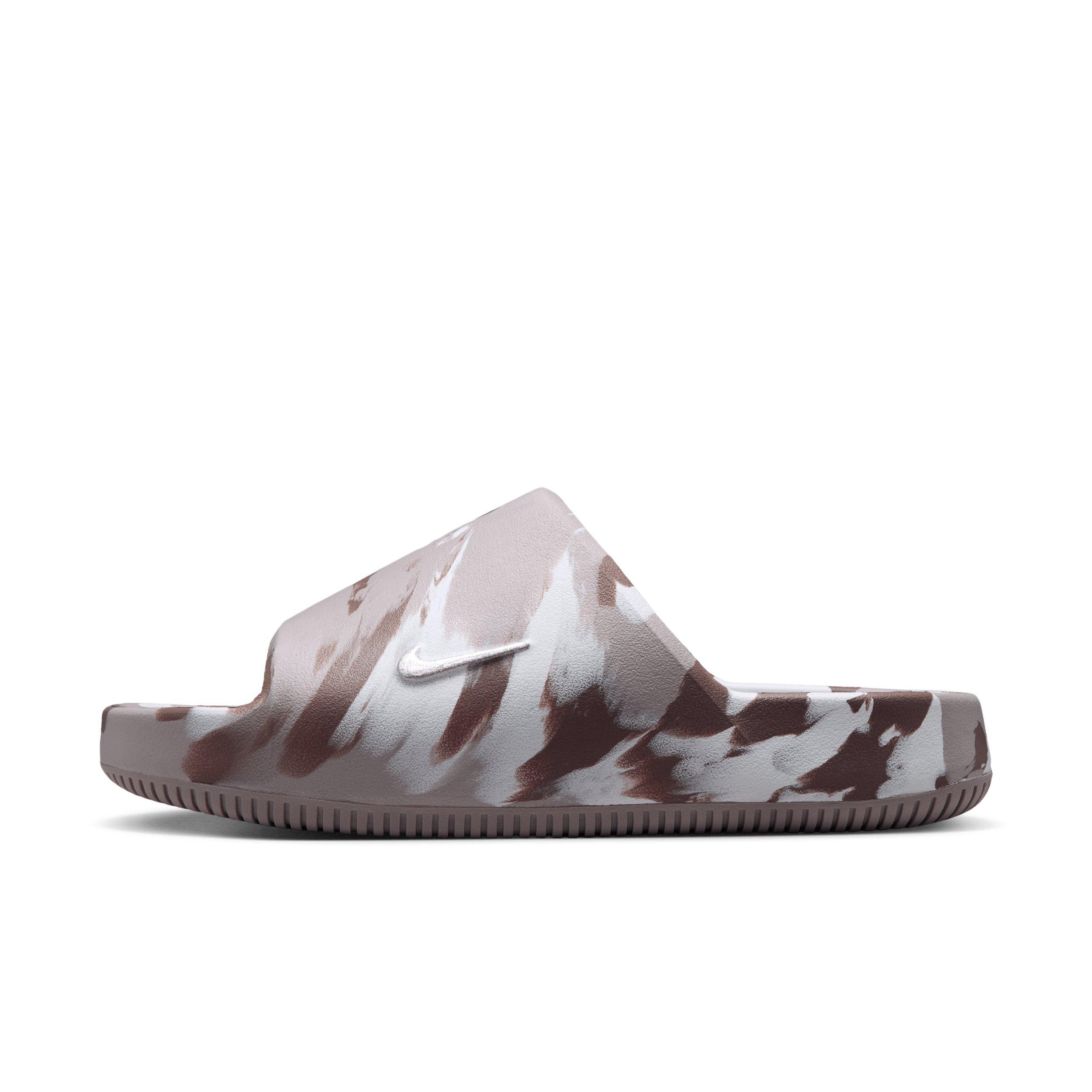 Nike Calm 2.0 Marbled "Sail/Mink Brown/Moon Particle" Women's Slide - SAIL/BROWN/MOON Thumbnail View 2