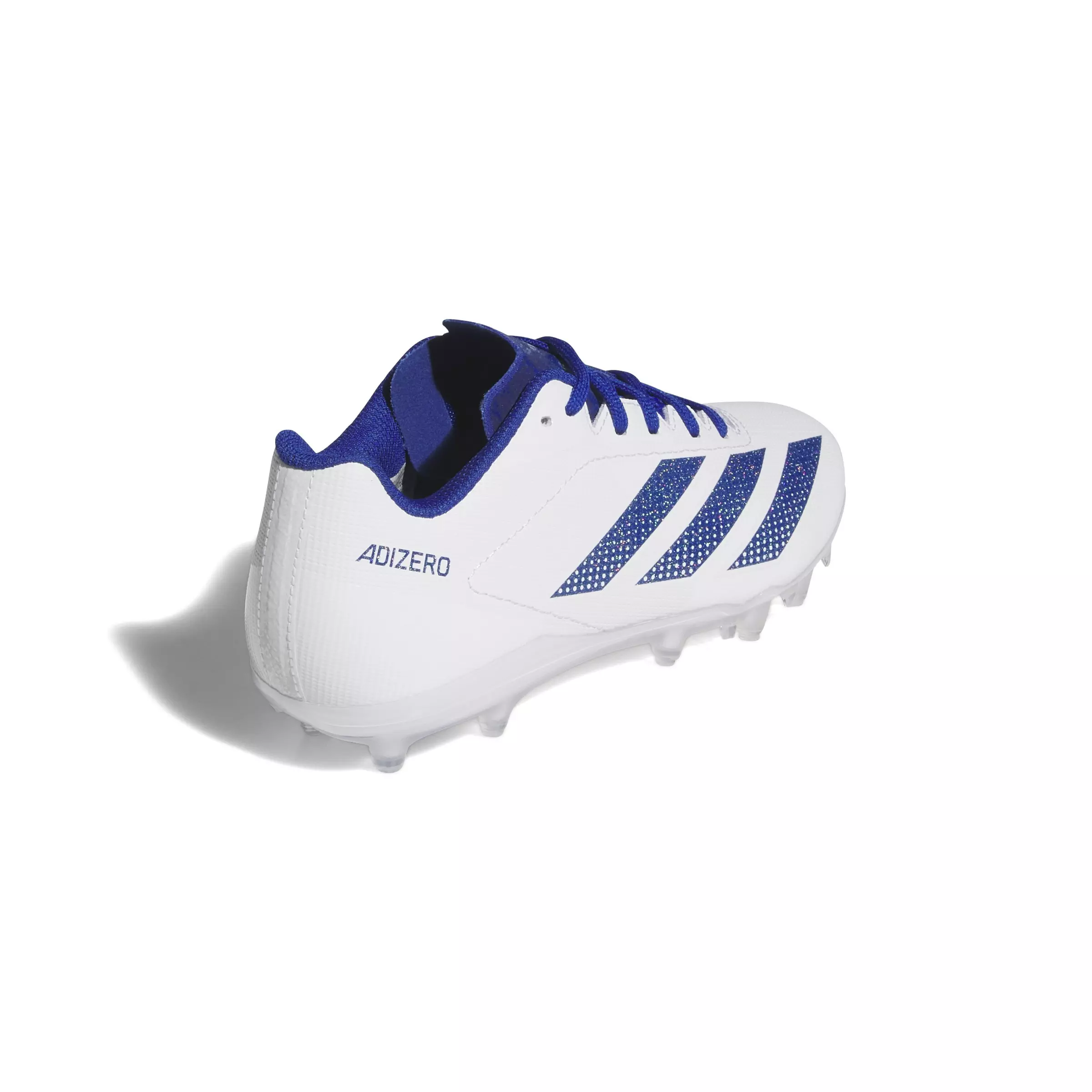adidas Adizero Electric.2 II "Core White/Team Royal Blue" Grade School Kids' Football Cleat - WHITE/ROYAL