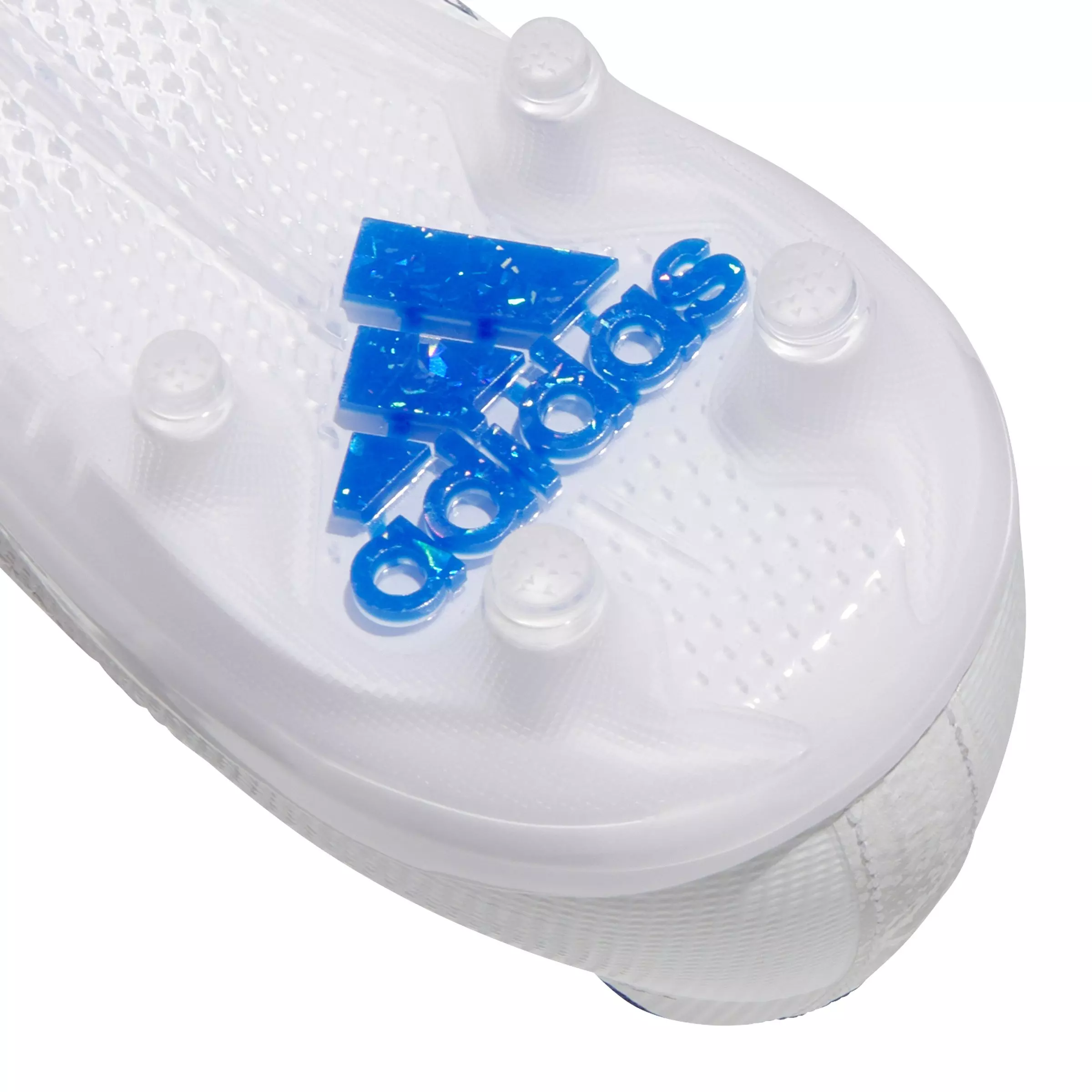 adidas Adizero Electric.2 II "Core White/Team Royal Blue" Grade School Kids' Football Cleat - WHITE/ROYAL