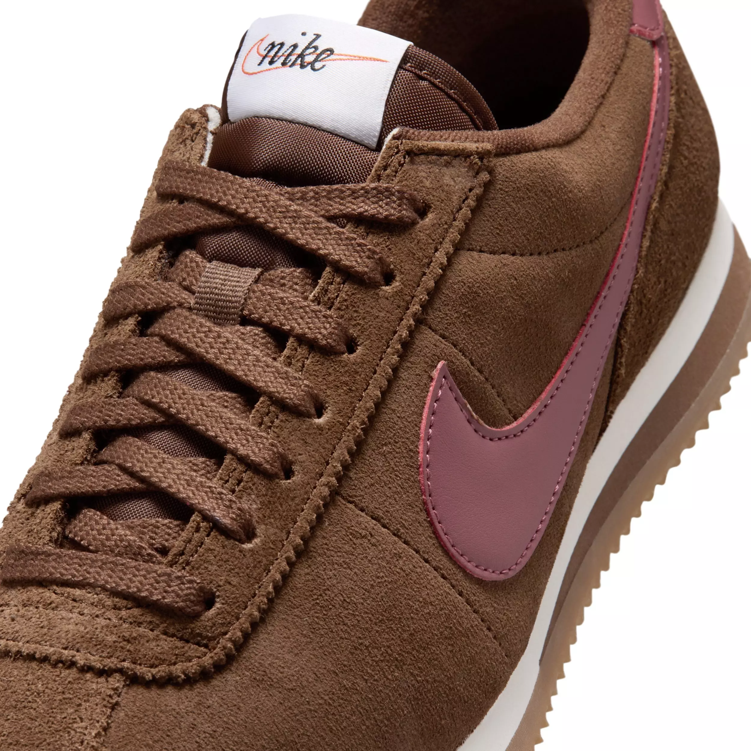 Nike Cortez "Cacao Wow/Sail/Gum Light Brown/Pink Smoke" Women's Shoe - CACAO/SAIL/LT BROWN/PINK