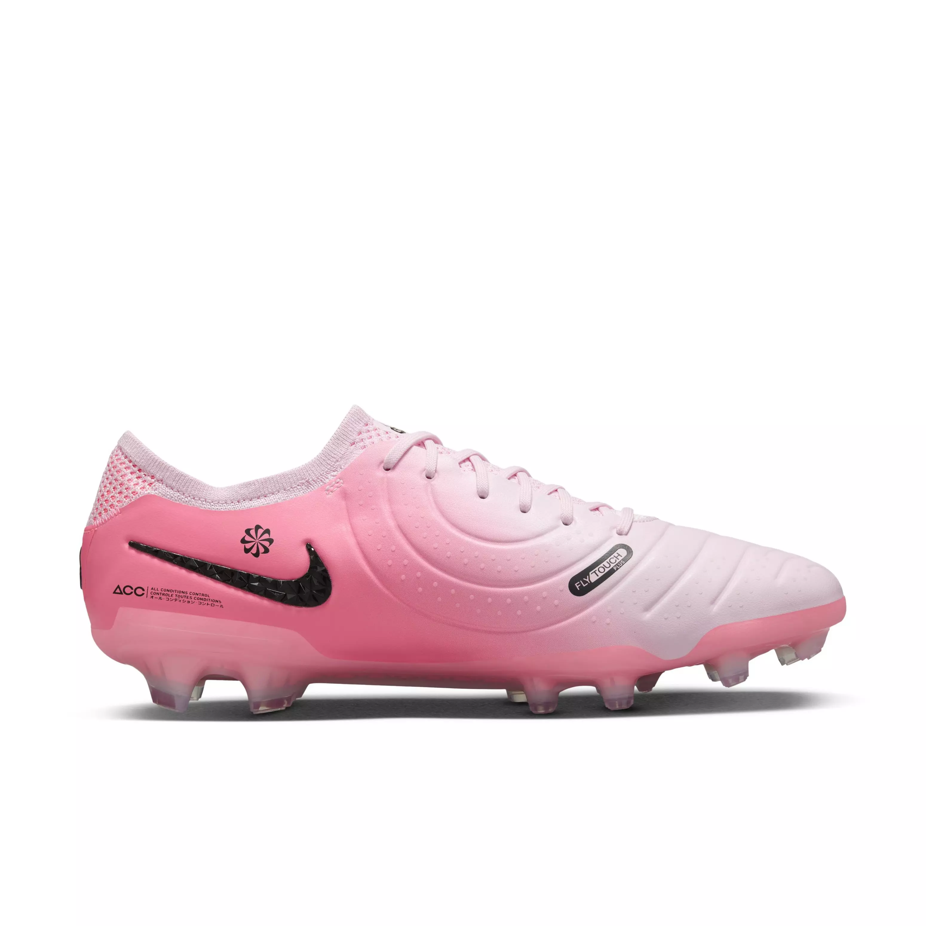 Nike Tiempo Legend 10 Elite FG "Pink Foam/Black" Men's Soccer Cleat - PINK/BLACK