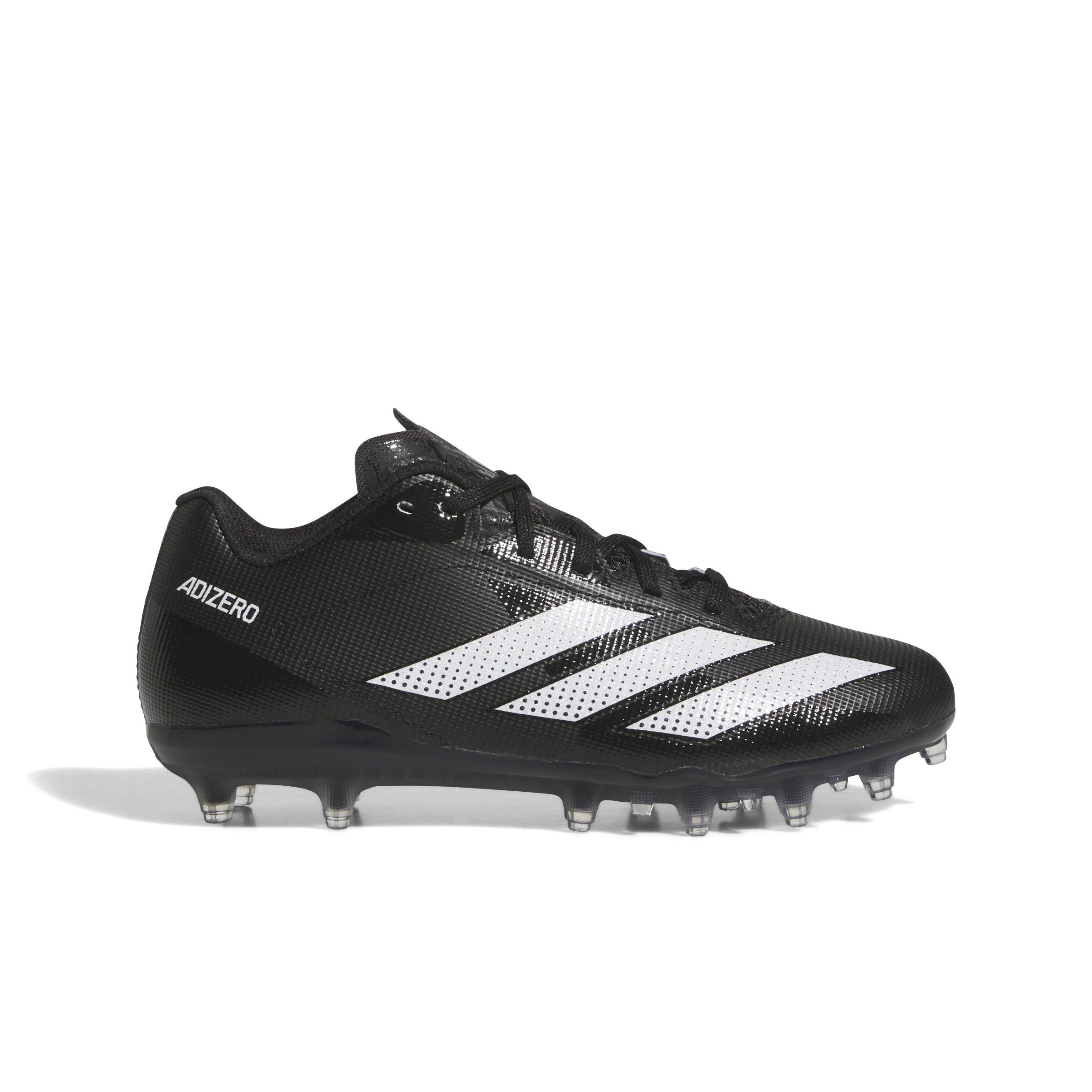 adidas Adizero Grade School Kids' Low Top Black Football - Black