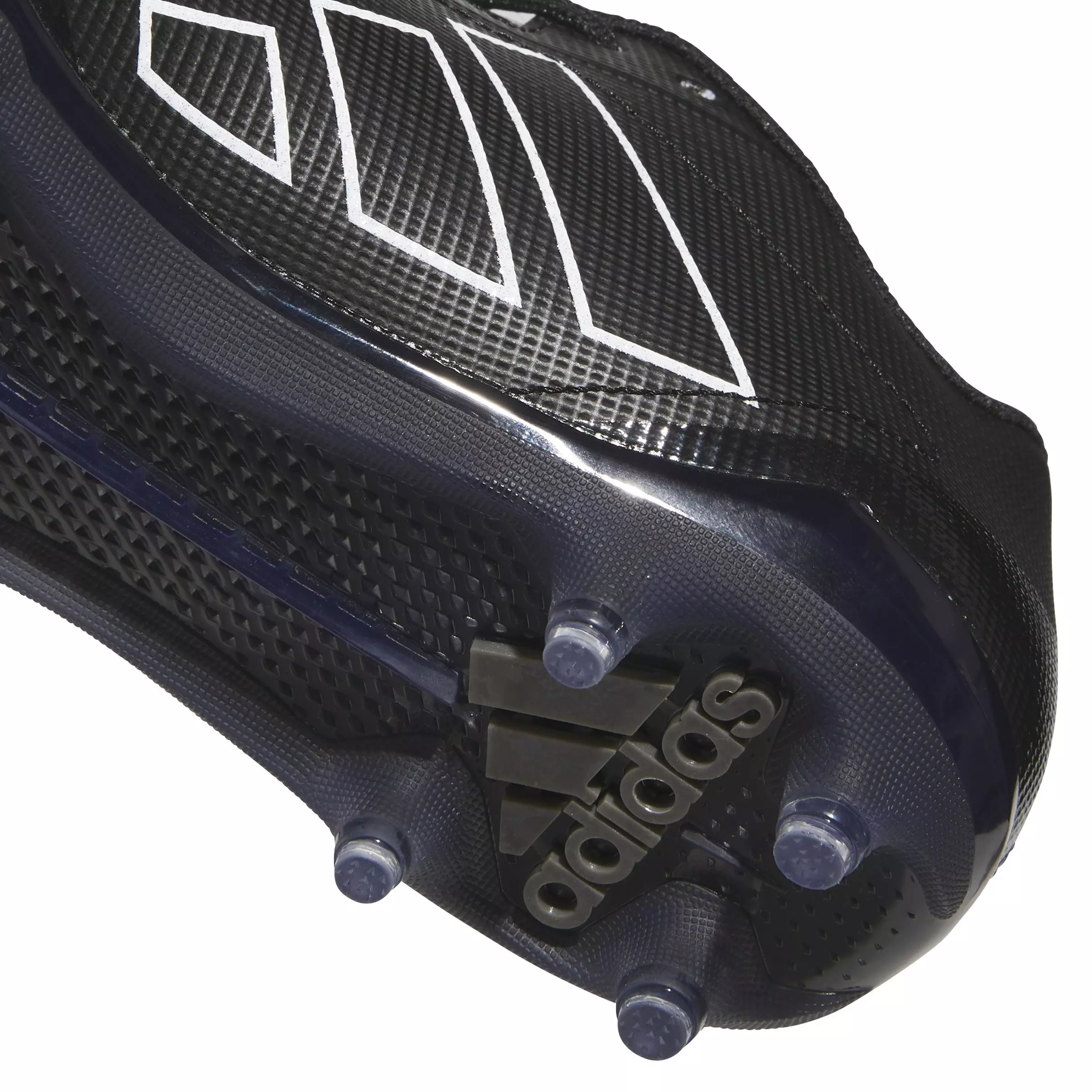 adidas Adizero Electric.2 II "Core Black/Cloud White" Grade School Kids' Football Cleat - BLACK/WHITE