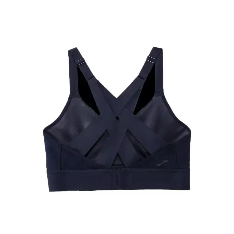 Brooks Women's Drive Interlace Run Bra - NAVY