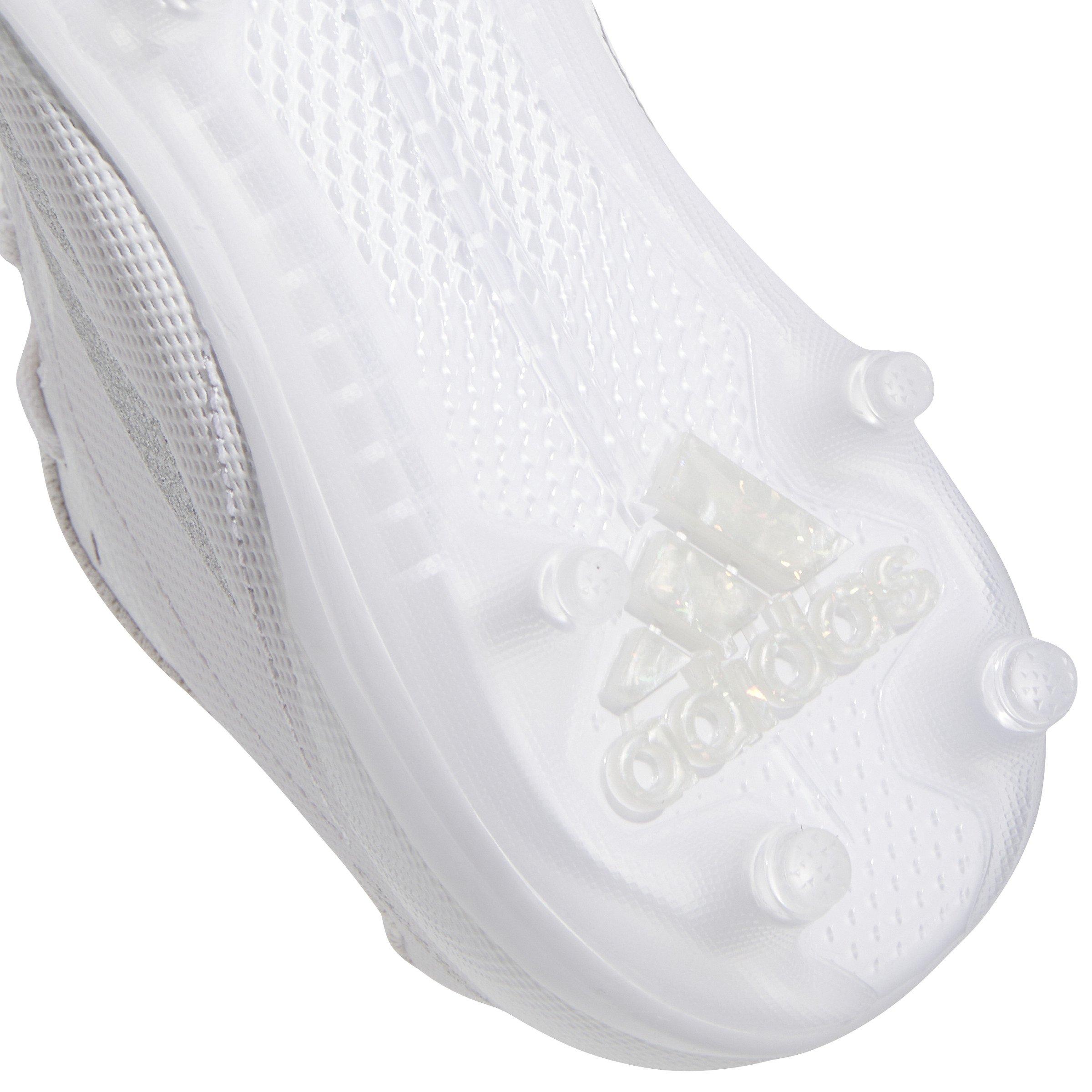 adidas Adizero Electric.2 II  Grade School Kids' "Cloud White/Silver Metallic​" Football Cleat