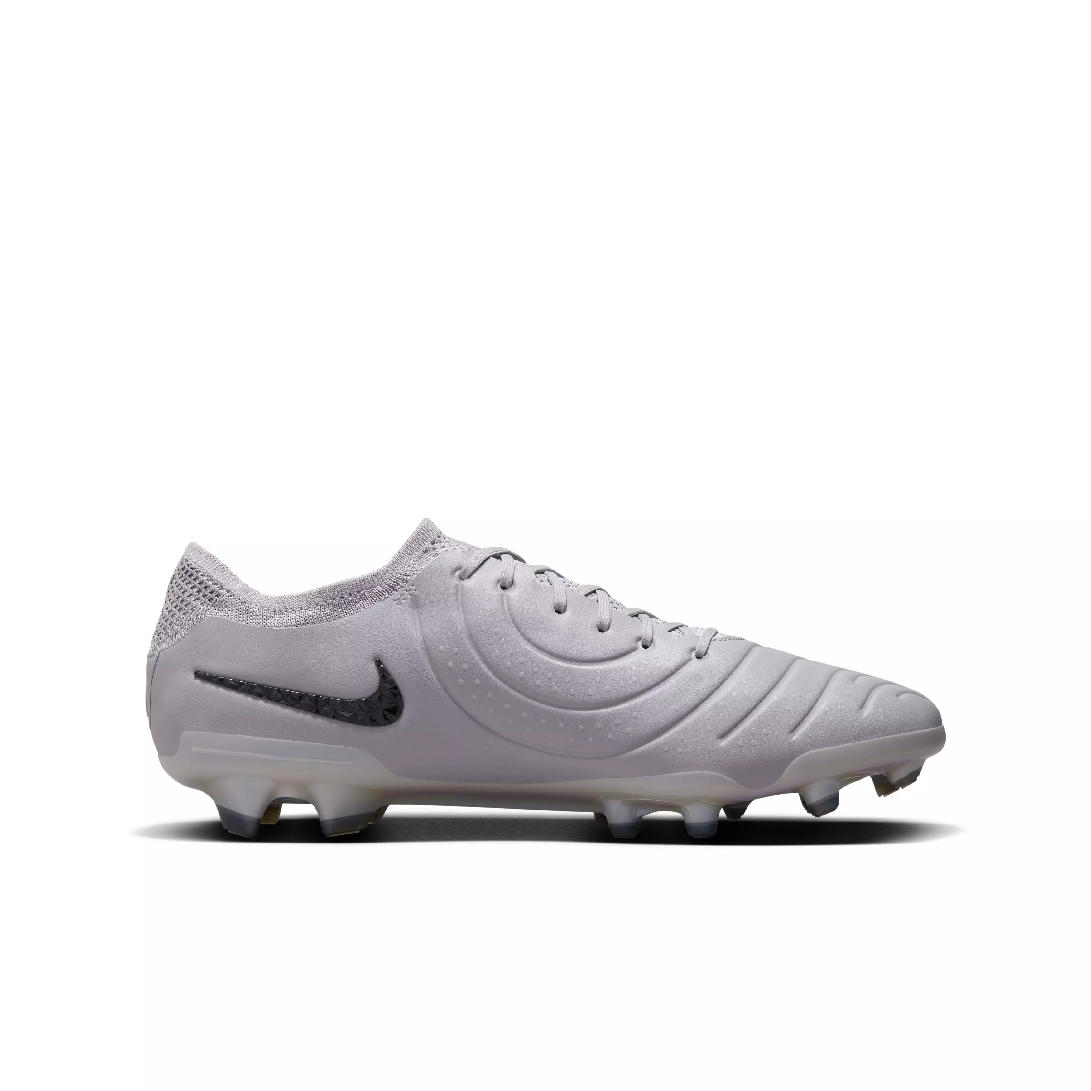Nike Tiempo Legend 10 Elite "Atmosphere Grey/Black" Grade School Kids' Soccer Cleat - GREY/BLACK