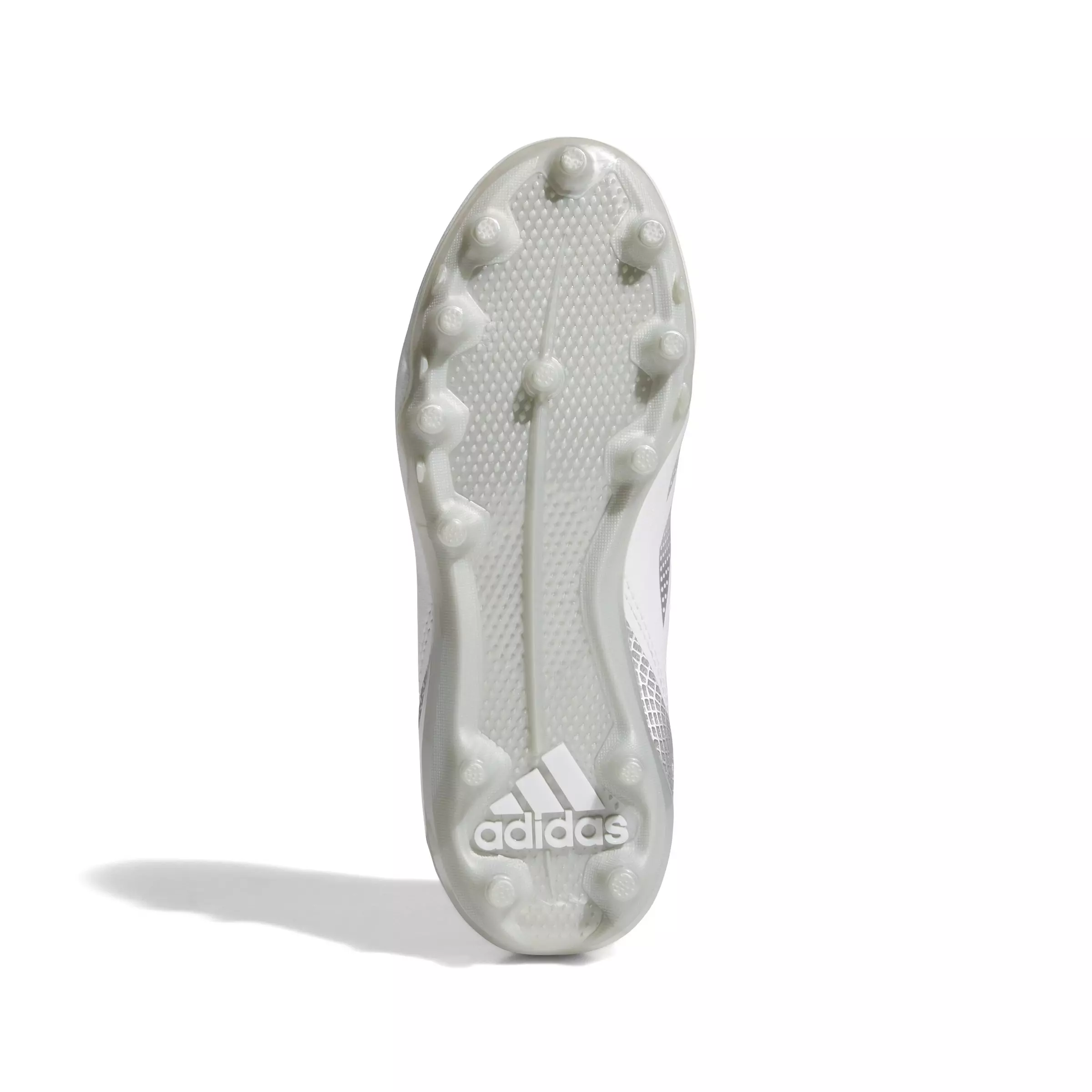adidas Adizero Impact.2 "Cloud White/Silver Metallic" Grade School Kids' Football Cleat - WHITE/SILVER