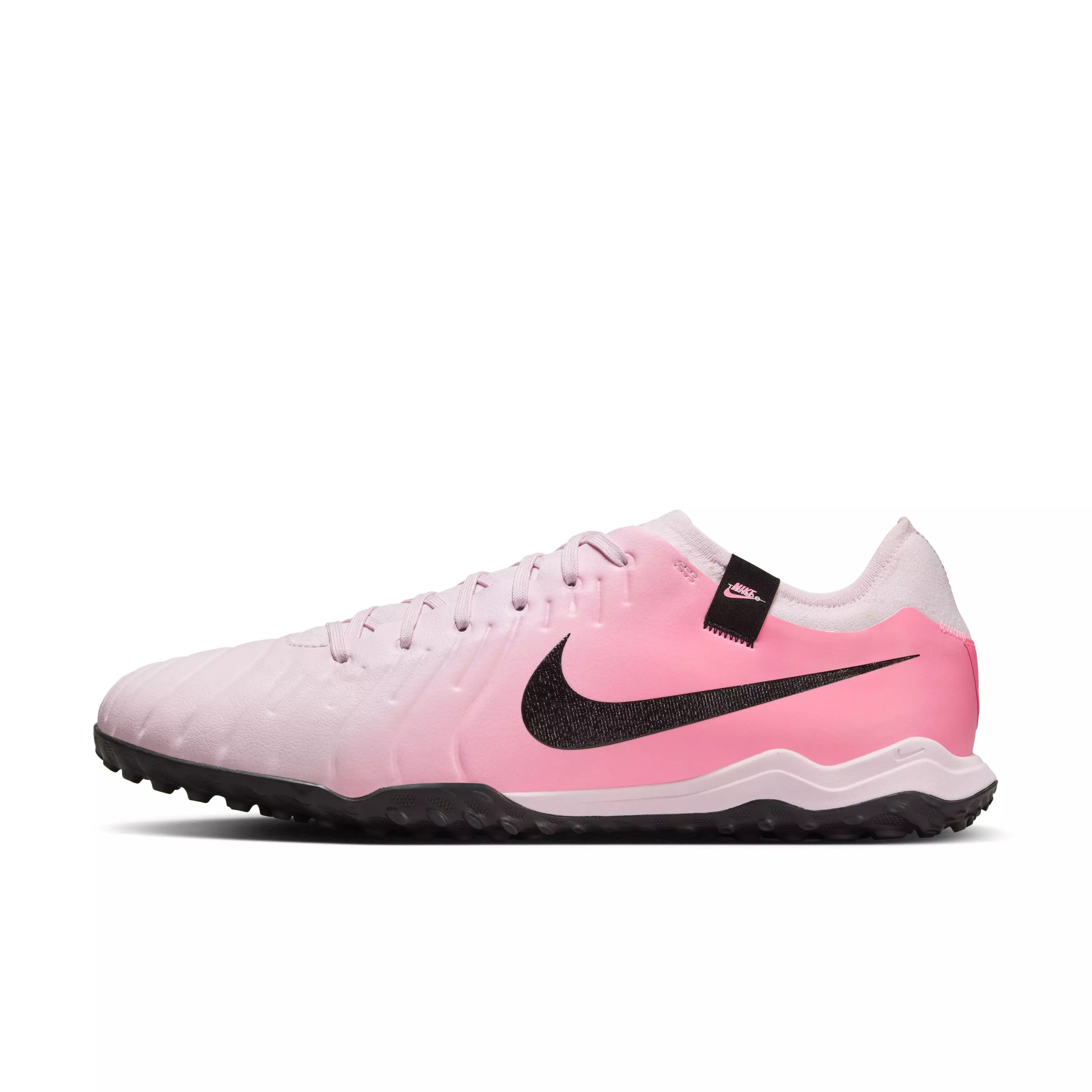 Nike Tiempo Legend 10 Pro Turf "Pink Foam/Black" Men's Soccer Shoe - PINK/BLACK