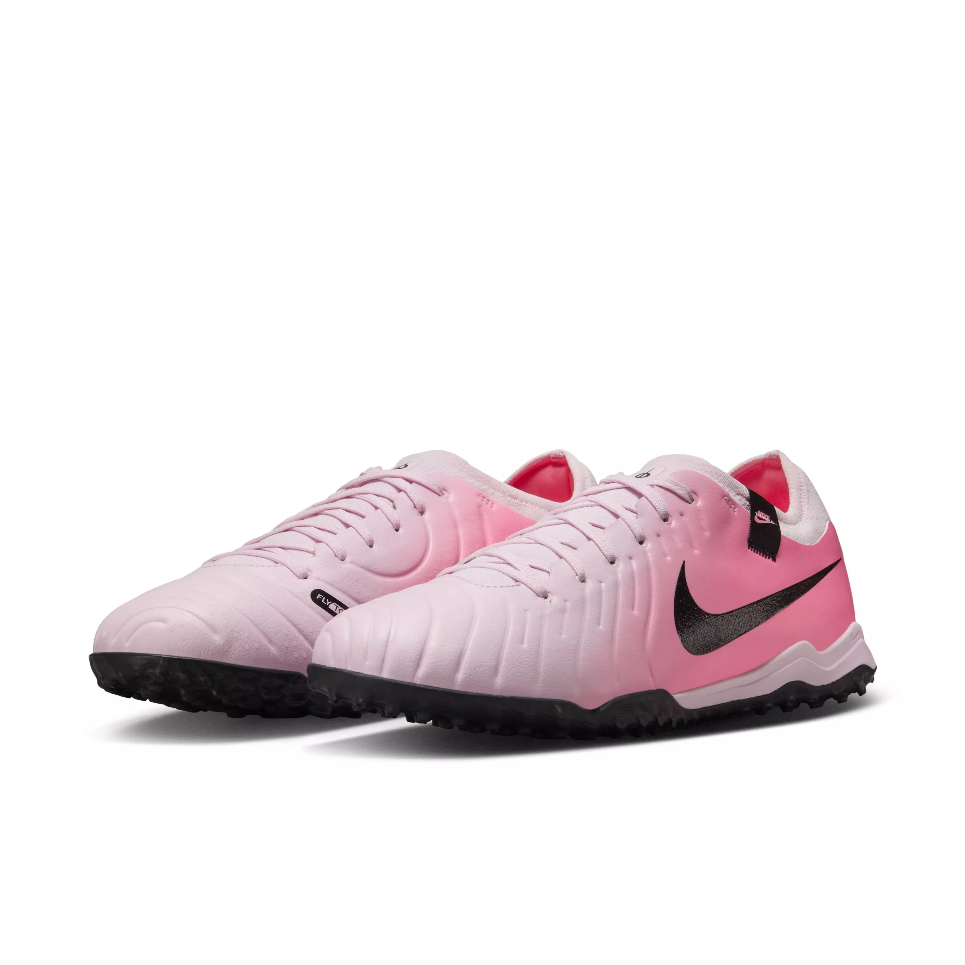 Nike Tiempo Legend 10 Pro Turf "Pink Foam/Black" Men's Soccer Shoe - PINK/BLACK